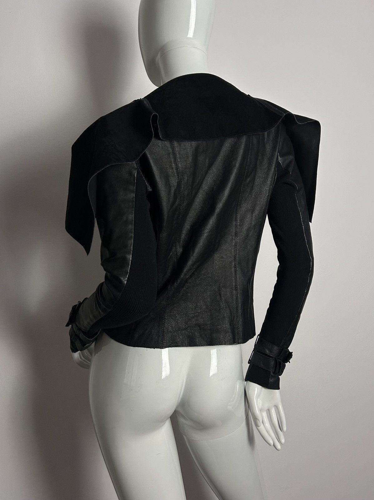 Other So sick biker asymmetric leather jacket Size S / US 4 / IT 40 - 8 Thumbnail