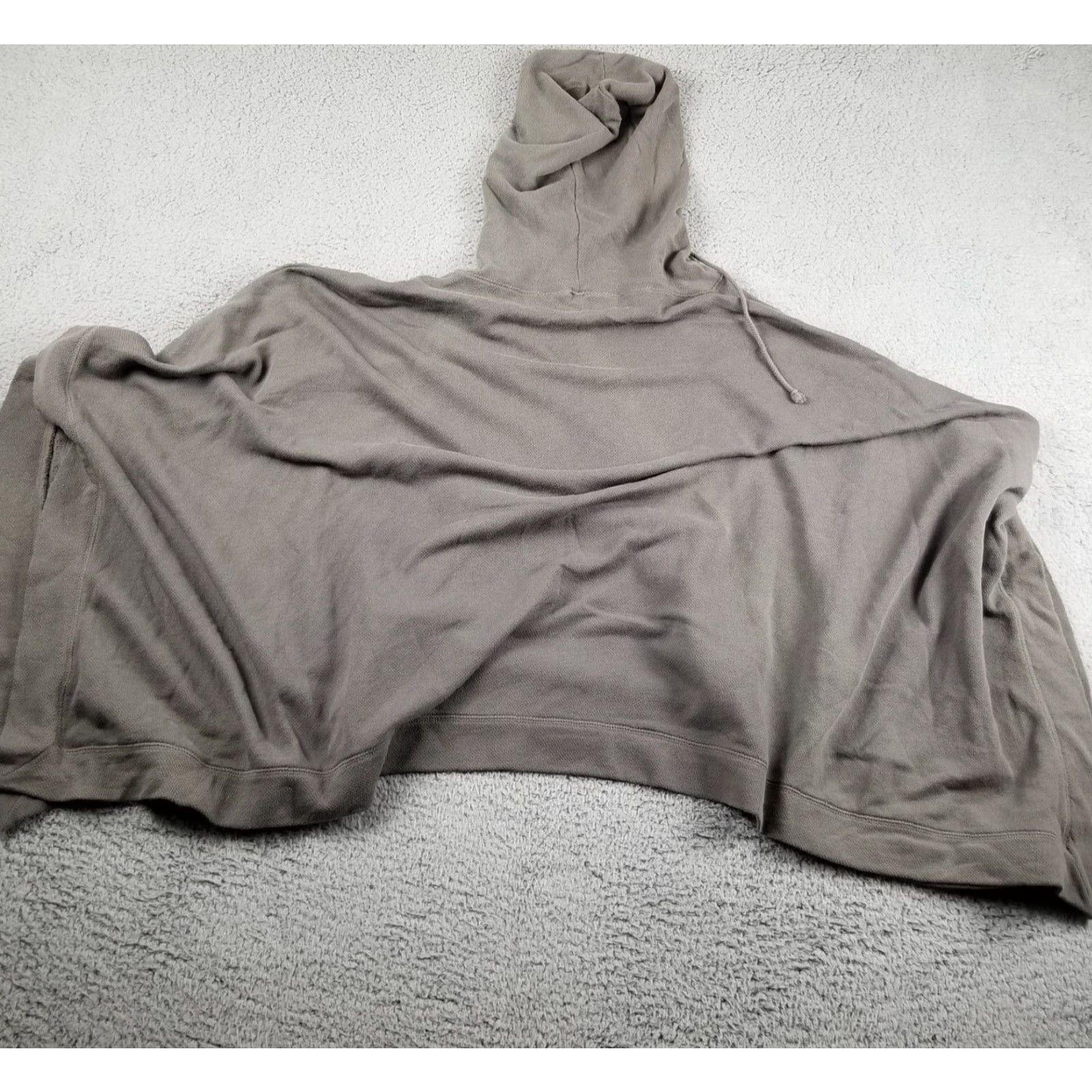 Joie SOFT JOIE Gray Cozy Hoodie Poncho Sweater Women Large L Pullover Size L / US 10 / IT 46 - 7 Thumbnail