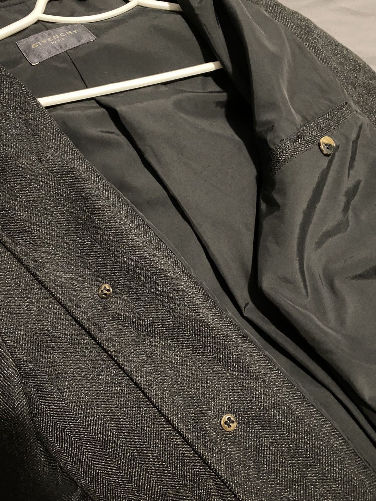 Givenchy 2009 Givenchy by Ricardo Tisci Wool Bomber Jacket Size US L / EU 52-54 / 3 - 4 Thumbnail