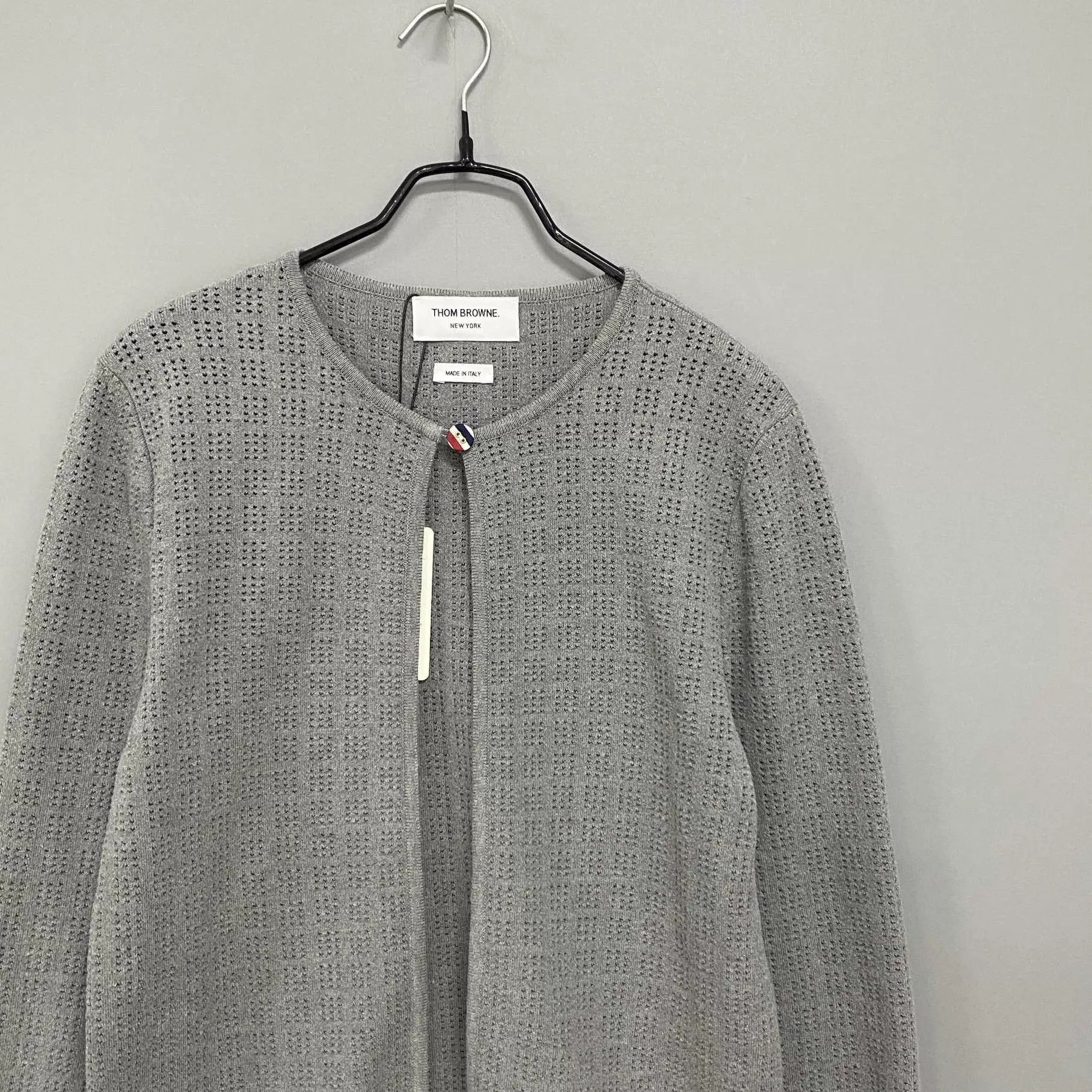 Thom Browne Thom Browne Mesh Knit Cardigan 38 99 New Size XS / US 0-2 / IT 36-38 - 2 Thumbnail