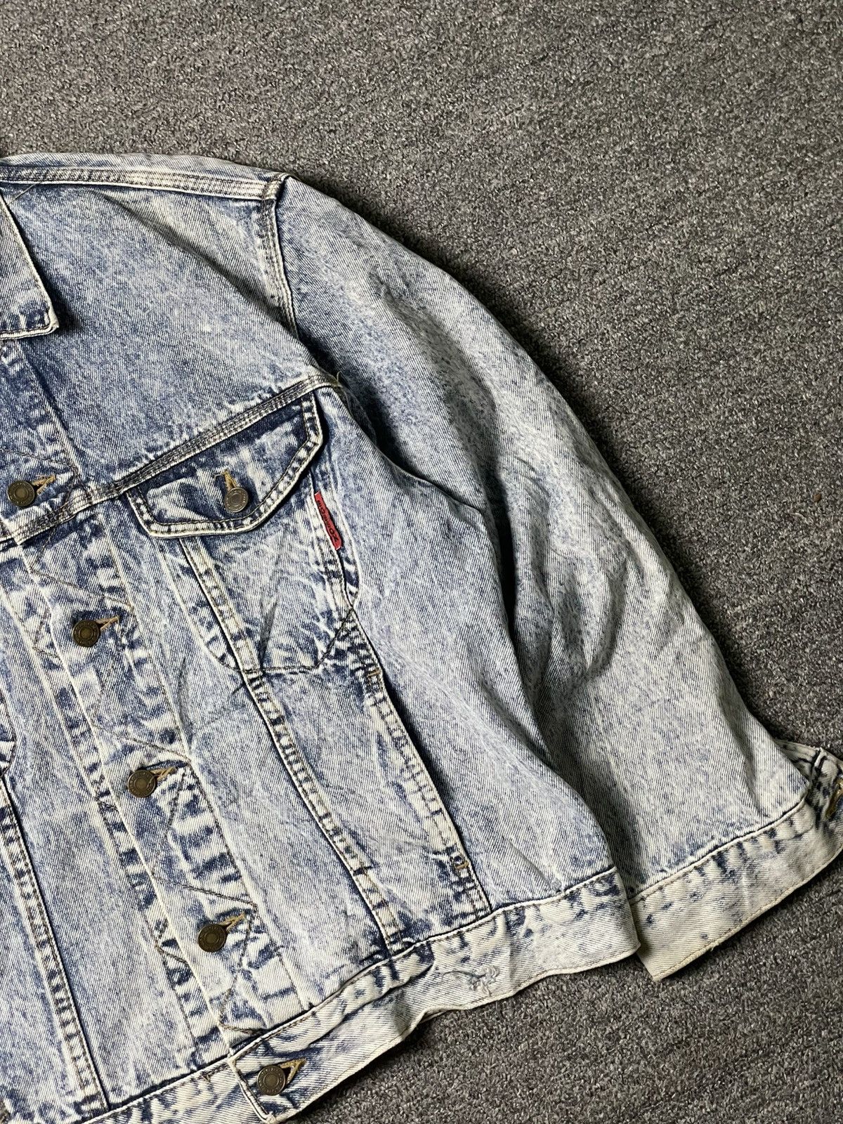 Vintage Vintage BOBSON Trucker Denim Jacket (95) Size US XS / EU 42 / 0 - 4 Thumbnail