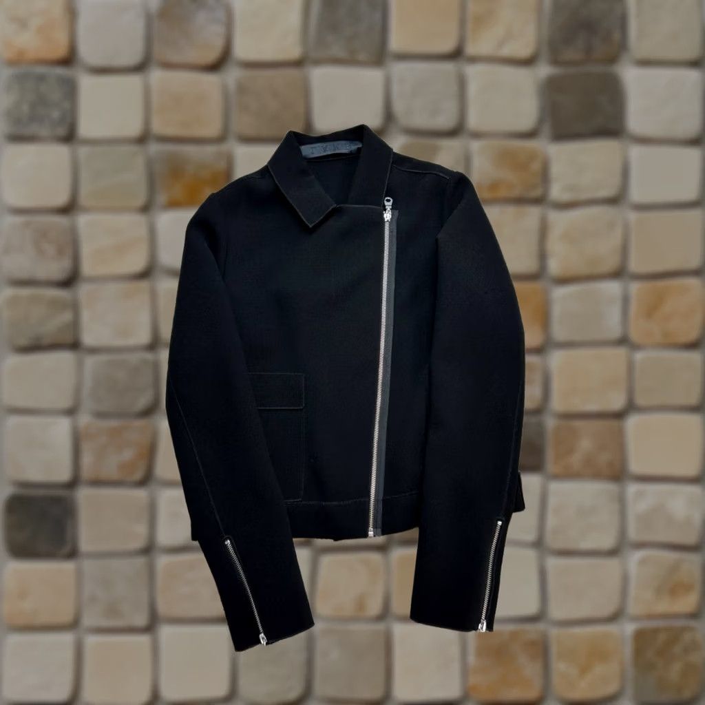 Vintage Lamb Jacket Womens 6 Black Full Zip Jacket Coat Slim 6 Black Full Zip Lamb Womens Jacket Size M / US 6-8 / IT 42-44 - 1 Thumbnail