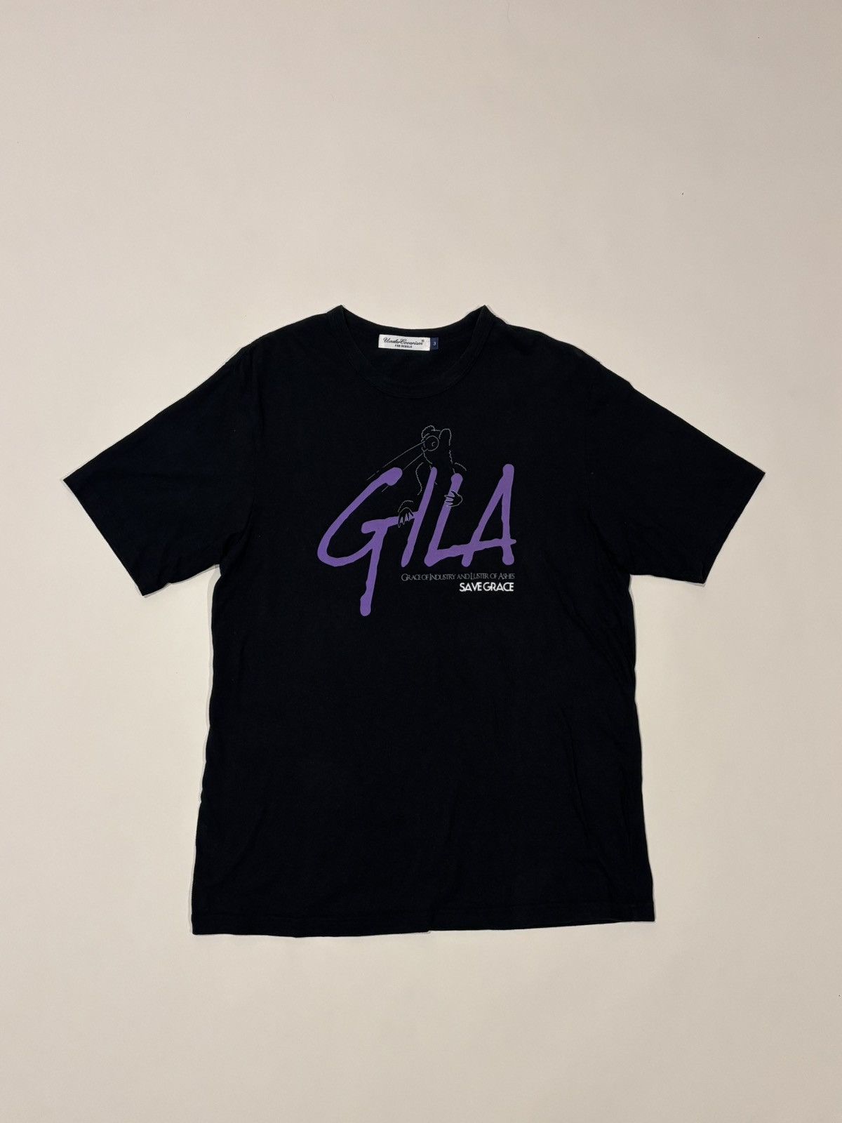 Undercover Undercover SS09 ‘Neo Boy’ GILA Save Grace T-Shirt Black Size US M / EU 48-50 / 2 - 1 Thumbnail