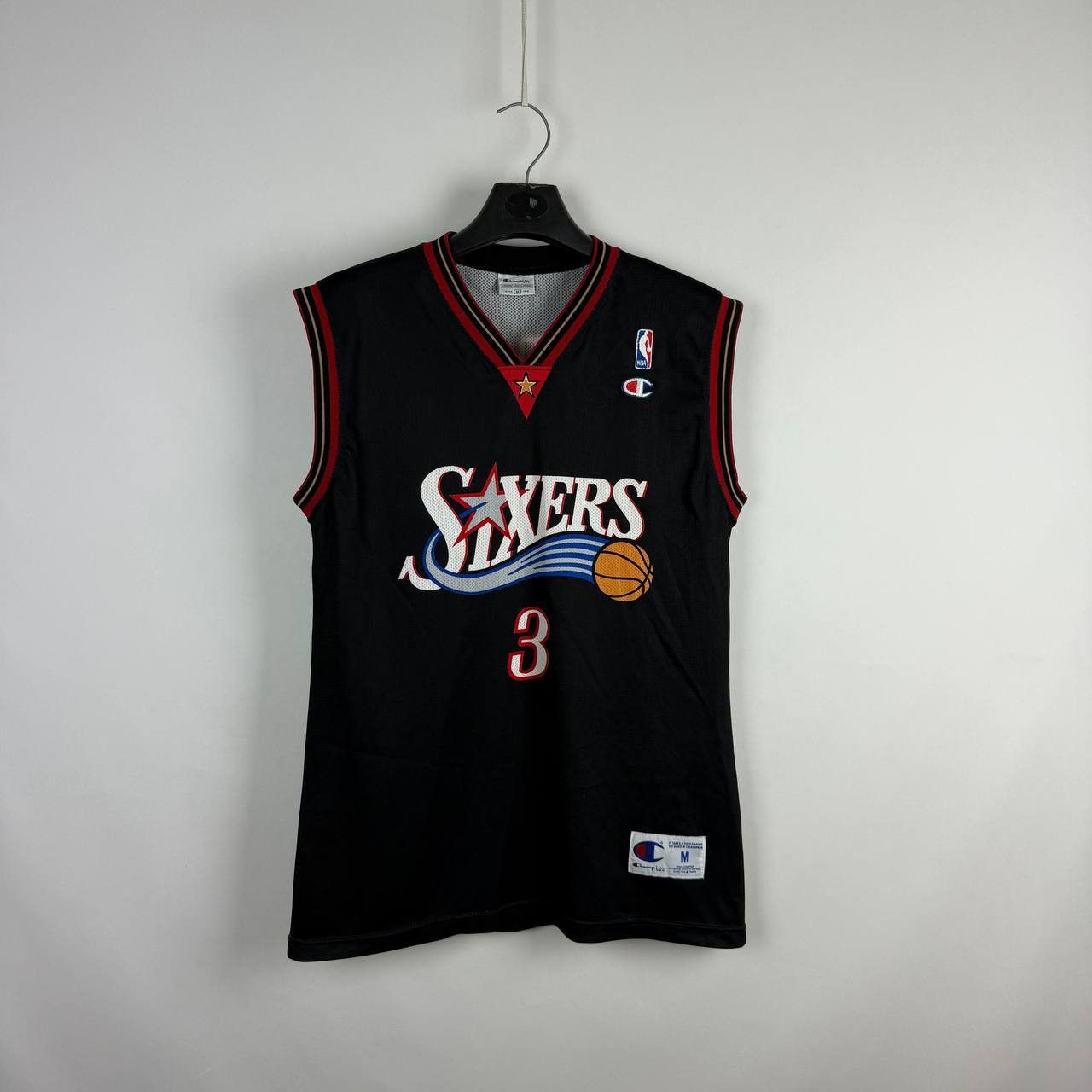 Champion VINTAGE CHAMPION 76 SIXERS ALLEN IVERSON BASKETBALL JERSEY Size US M / EU 48-50 / 2 - 1 Thumbnail