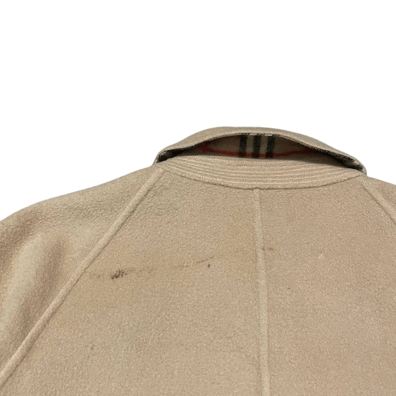 Burberry Vintage 90's Burberry Nova Check Reversible Wool Coat Size US M / EU 48-50 / 2 - 17 Thumbnail