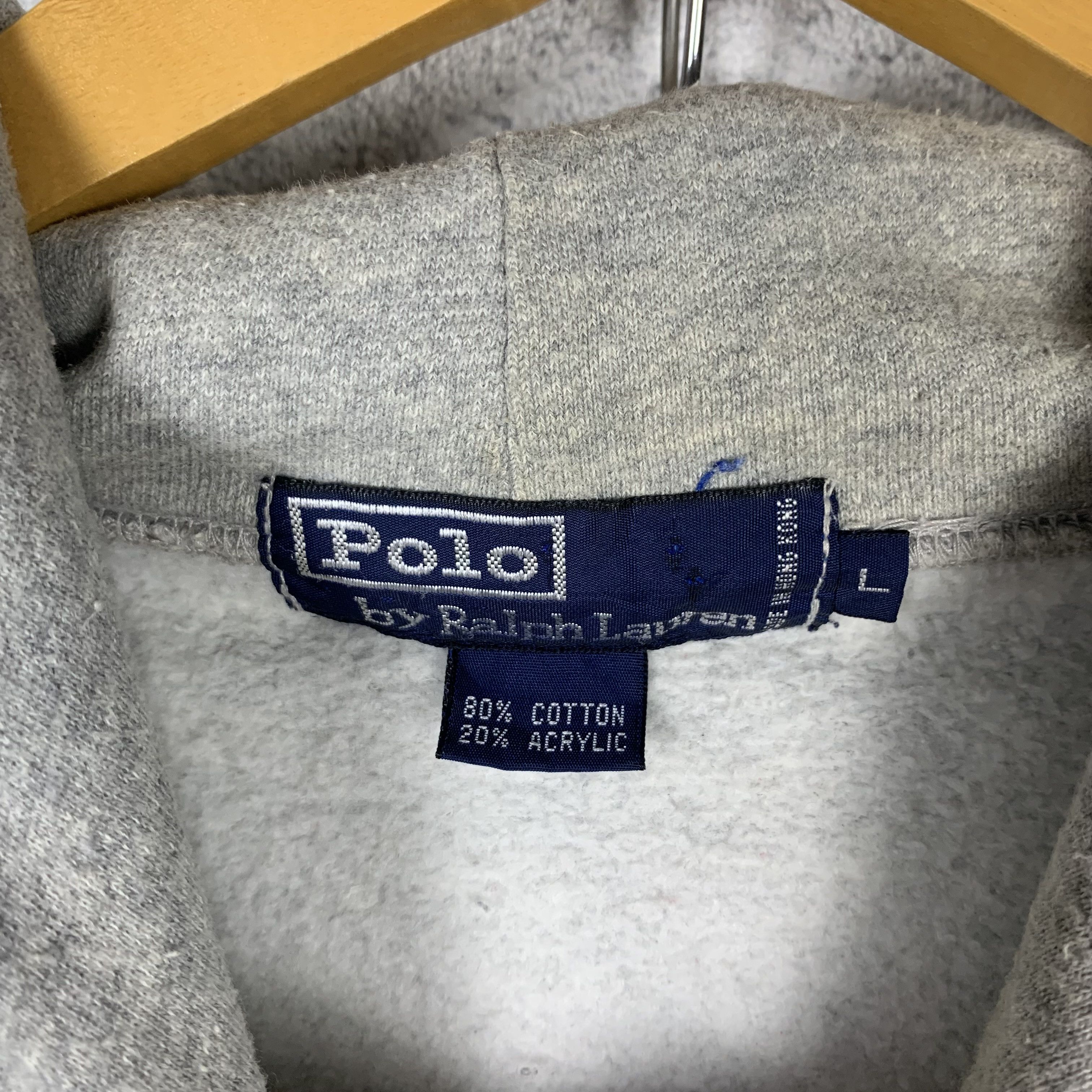 Polo Ralph Lauren Vintage Polo Wing Hoodie OG RL Lolife Size US L / EU 52-54 / 3 - 8 Thumbnail