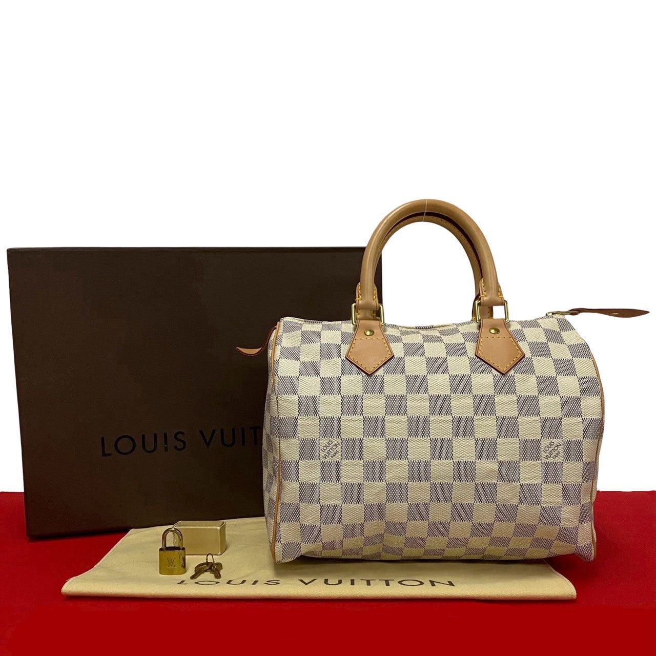 Louis Vuitton Louis Vuitton Handbag Neutrals Leather Size ONE SIZE - 1 Thumbnail