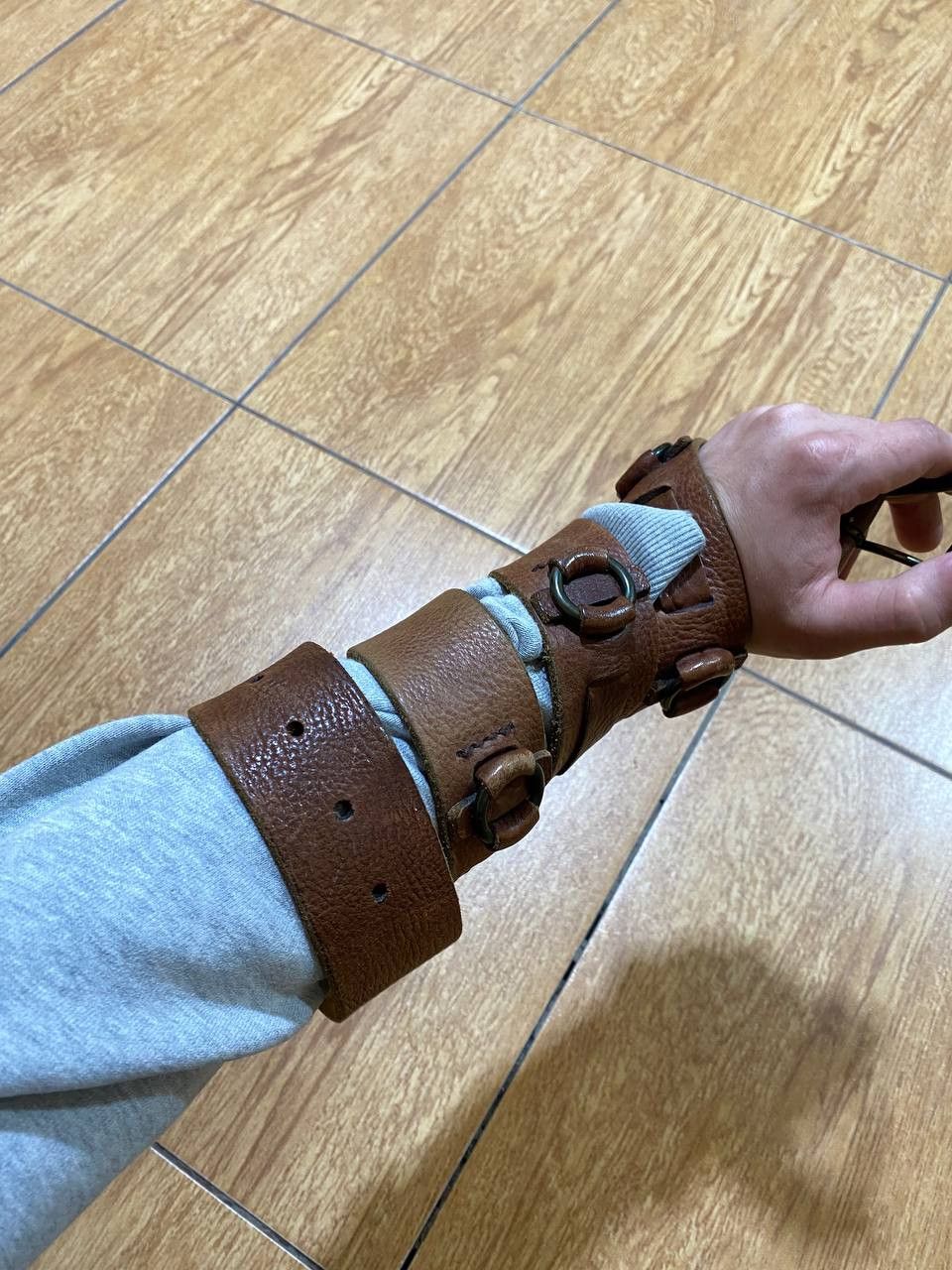 Polo Ralph Lauren vintage POLO Jeans Co by RALPH LAUREN leather belt brown Size ONE SIZE - 12 Thumbnail