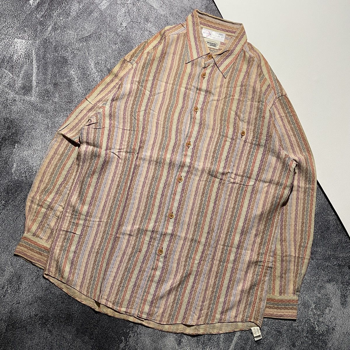 Coogi × Missoni MISSONI MULTICOLOR SHIRTS Size US XXL / EU 58 / 5 - 2 Thumbnail