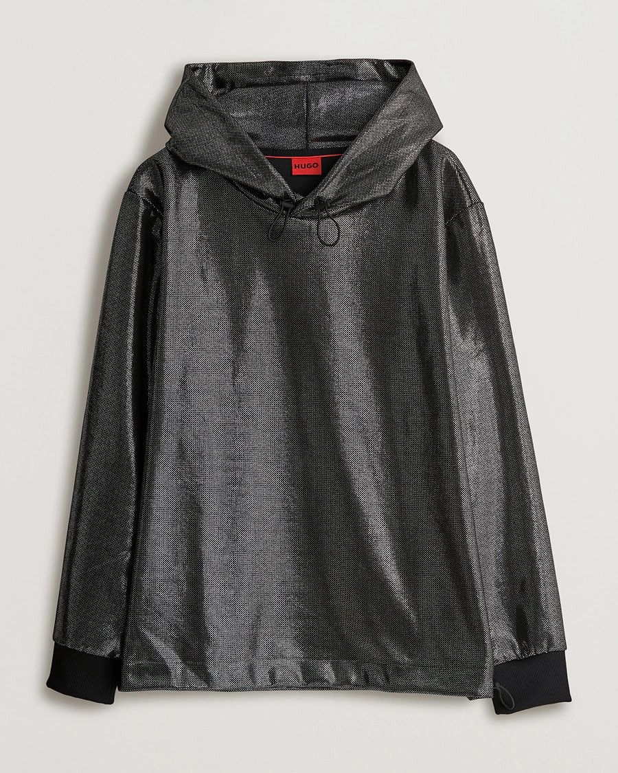 Hugo Boss Hugo Boss Descolar Shiny Hoodie Black Size US XL / EU 56 / 4 - 1 Thumbnail
