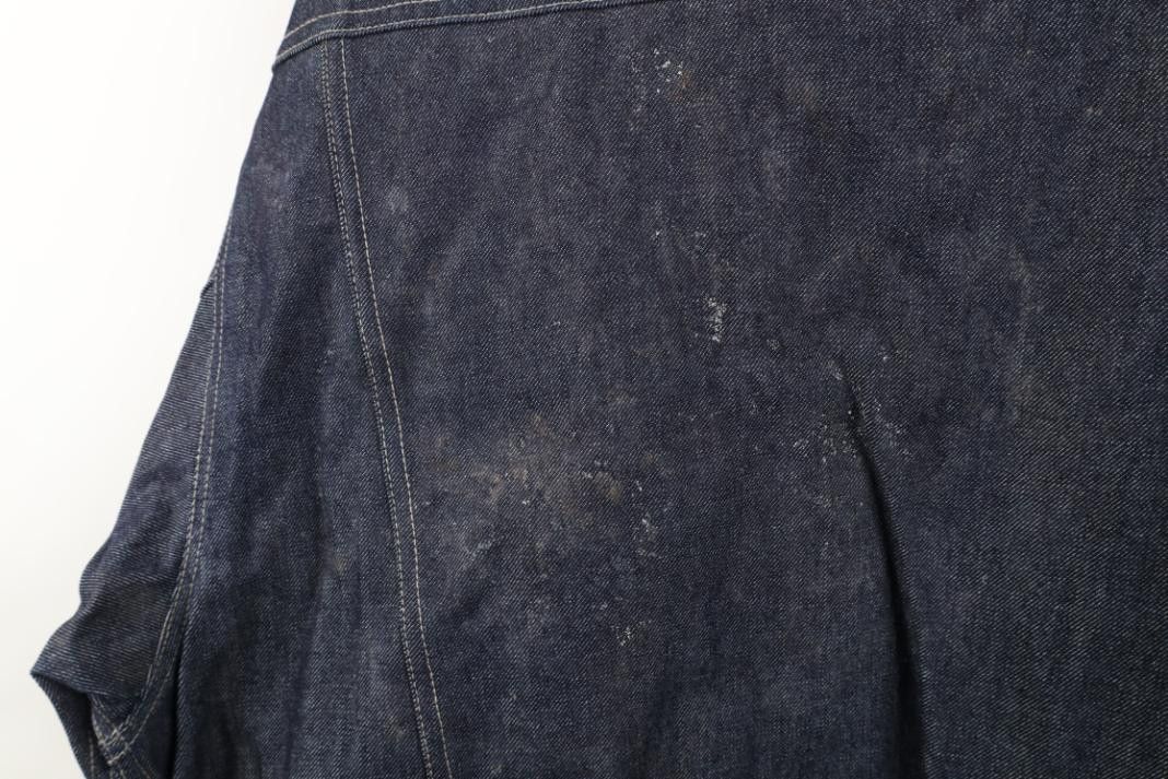 Vintage Deadstock Vintage 90s Streetwear Jean Trucker Jacket Blue Size US XL / EU 56 / 4 - 12 Thumbnail