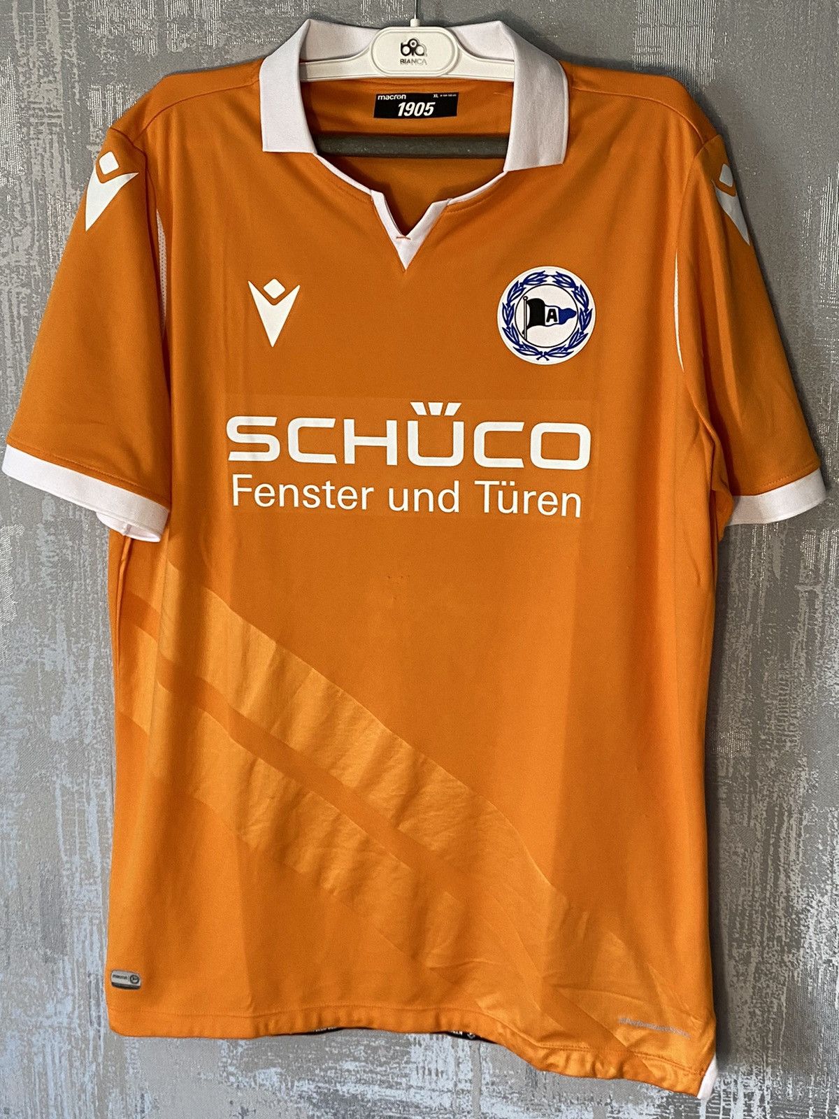 Vintage 2022 Arminia Bielefeld Macron Soccer Jersey Germany Size US XL / EU 56 / 4 - 1 Thumbnail