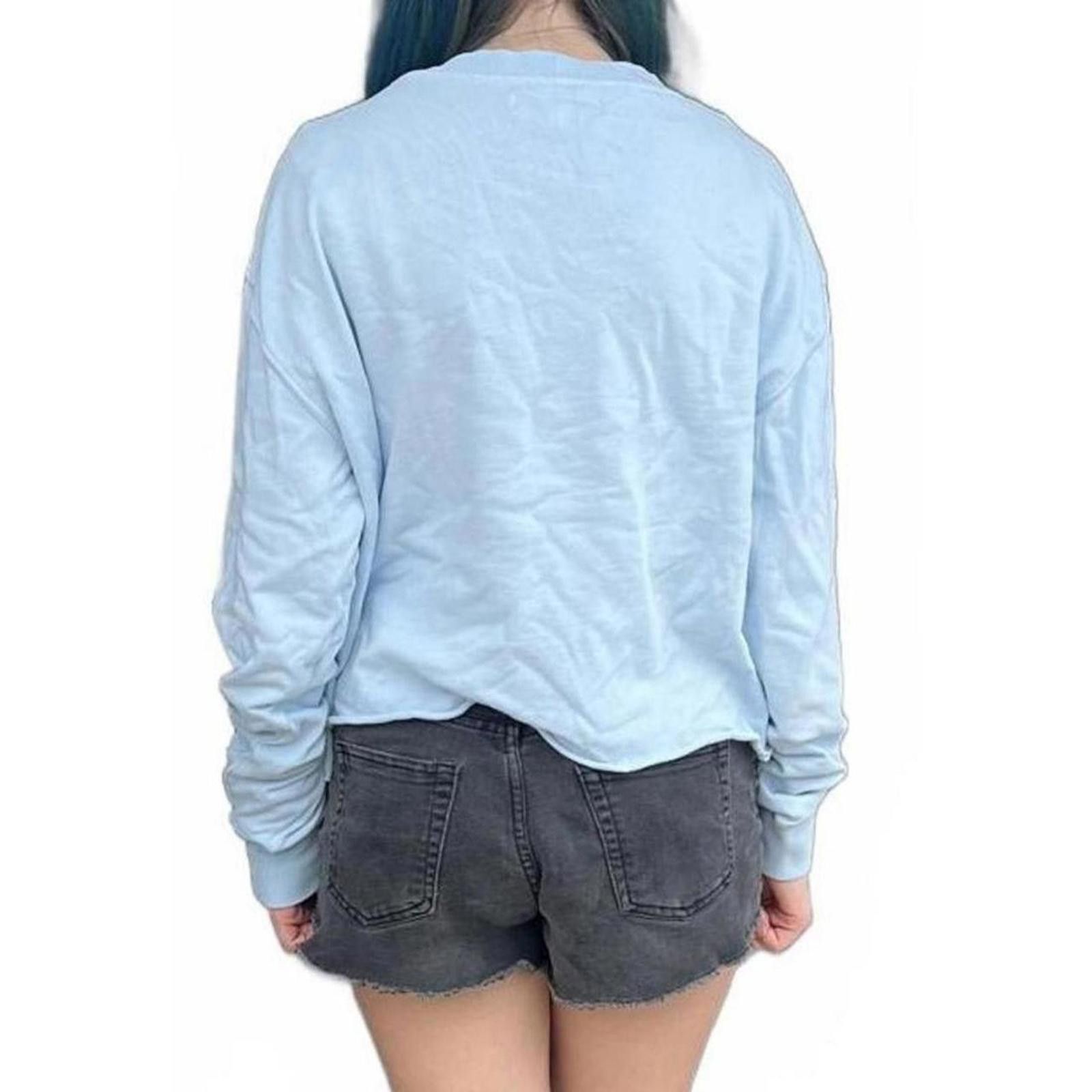 Spiritual Gangster Spiritual Gangster Cropped "Sunshine" Crewneck Sweatshirt Size S / US 4 / IT 40 - 2 Thumbnail
