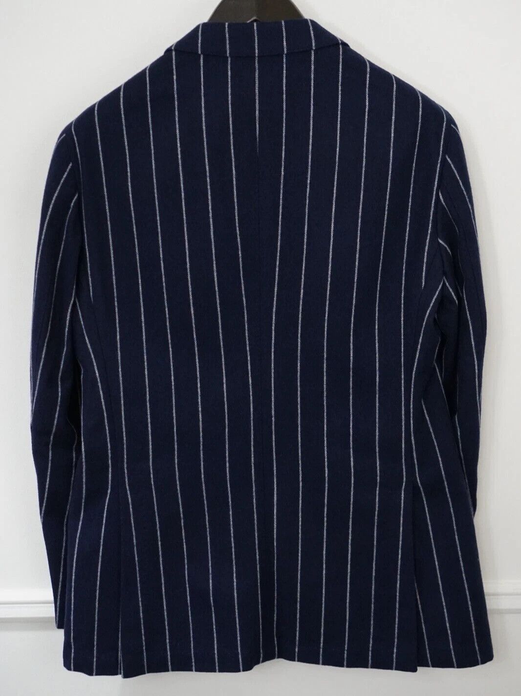 Suitsupply Men Suitsupply Blazer Havana Wool & Cashmere Navy UK/US38 Size 38R - 2 Thumbnail