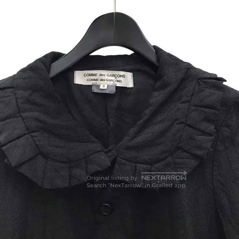 Comme des Garcons Comme des Garcons Round-collar ruffled coat Size S / US 4 / IT 40 - 3 Thumbnail