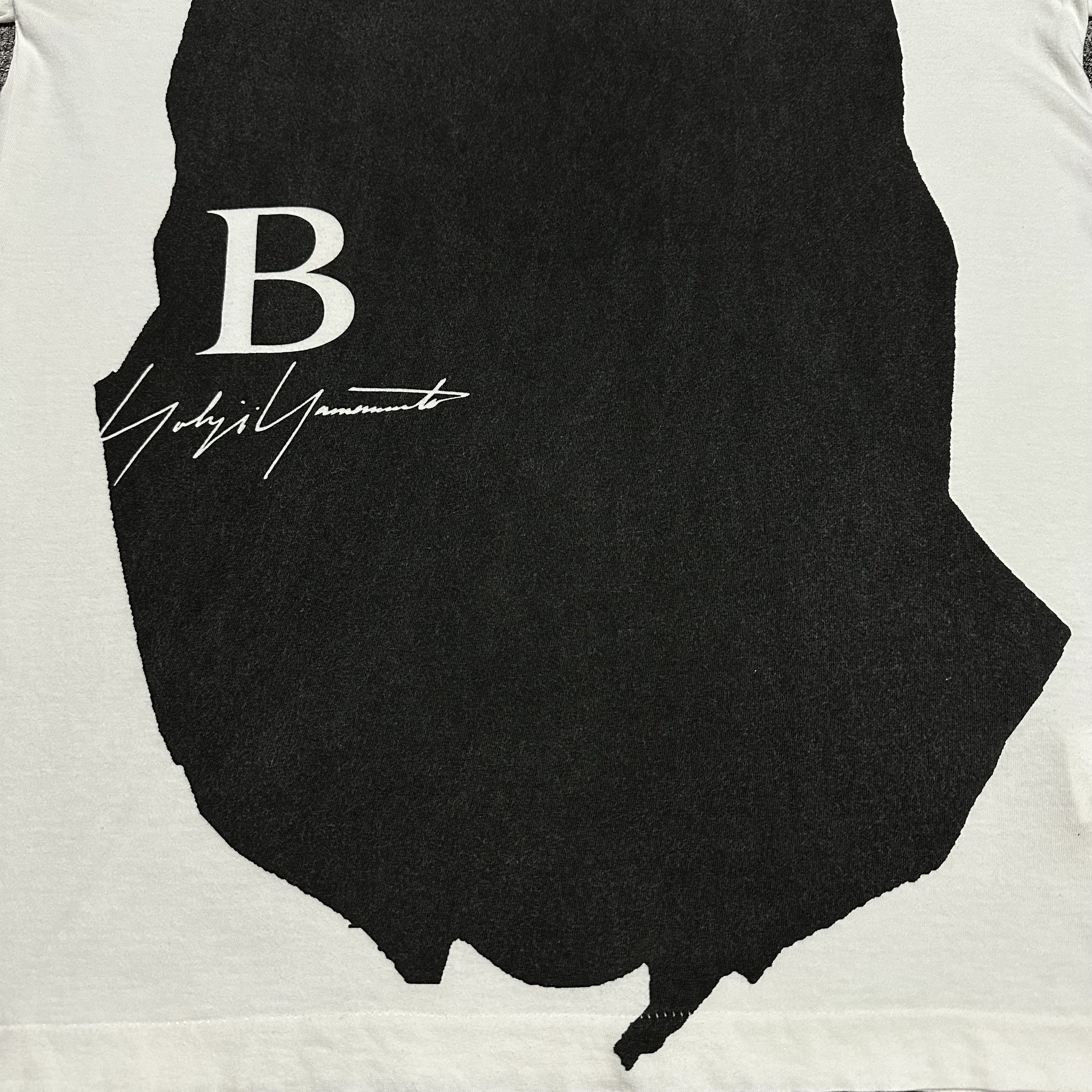 Yohji Yamamoto Vintage Yohji Yamamoto Black and Black Tee Size US M / EU 48-50 / 2 - 2 Thumbnail