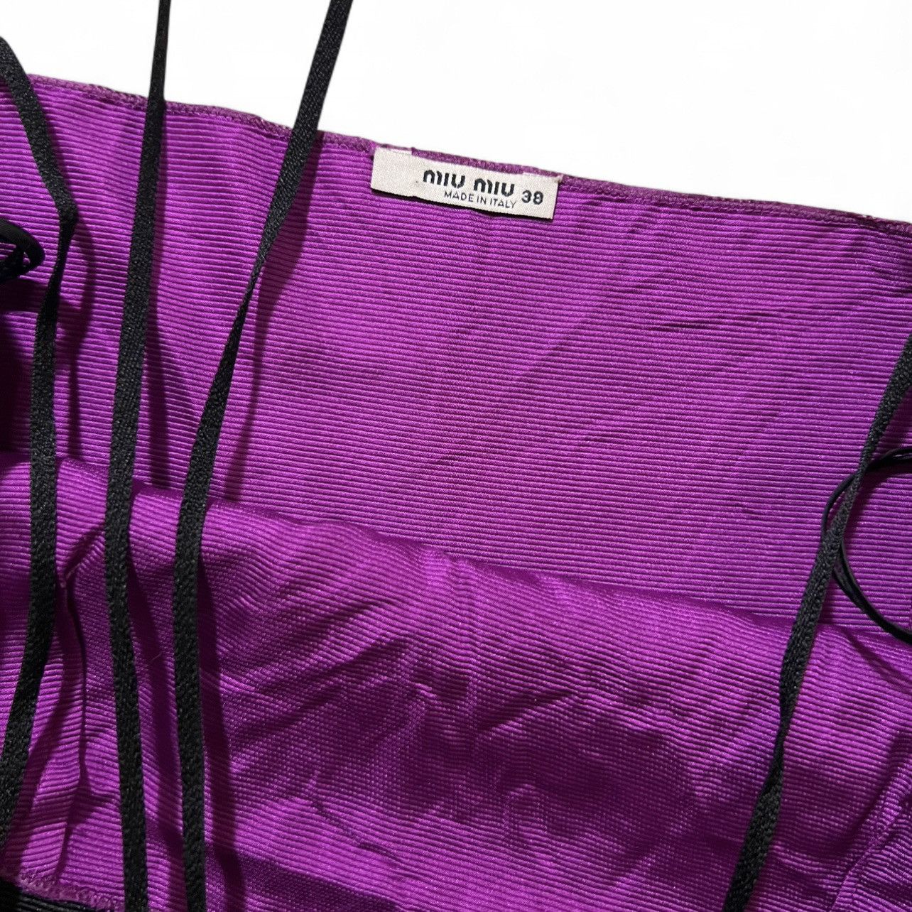 Miu Miu Miu Miu Y2K Silk Colorblock Halterneck Dress Size XS / US 0-2 / IT 36-38 - 8 Thumbnail