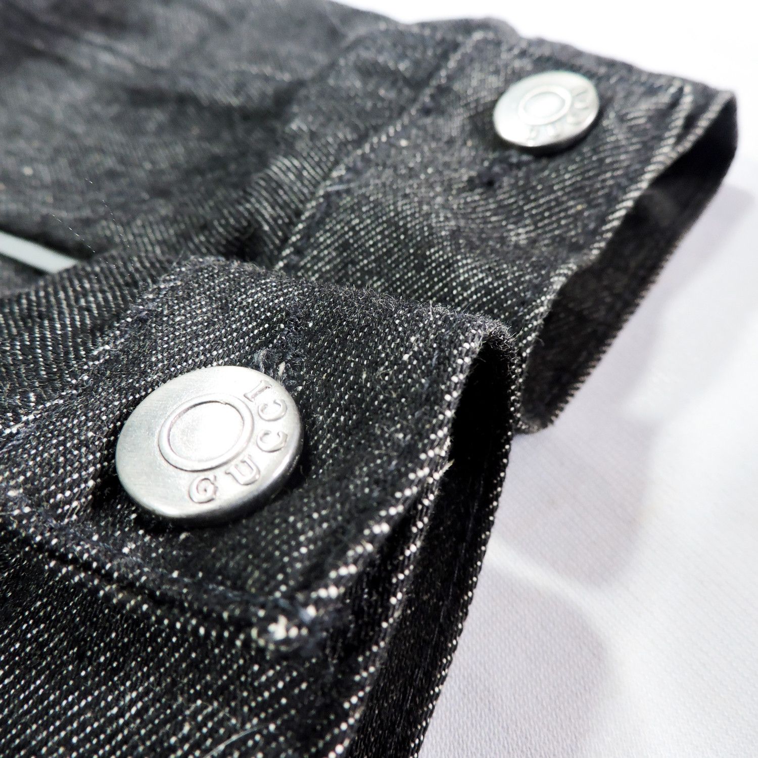 Gucci GUCCI BY TOM FORD BLACK DENIM JACKET Size S / US 4 / IT 40 - 15 Thumbnail