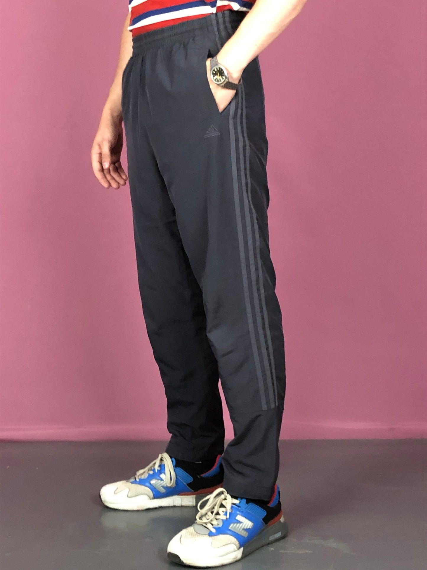 Adidas × Vintage Adidas Vintage Men's Track Pants - L Size US 38 / EU 54 - 1 Thumbnail