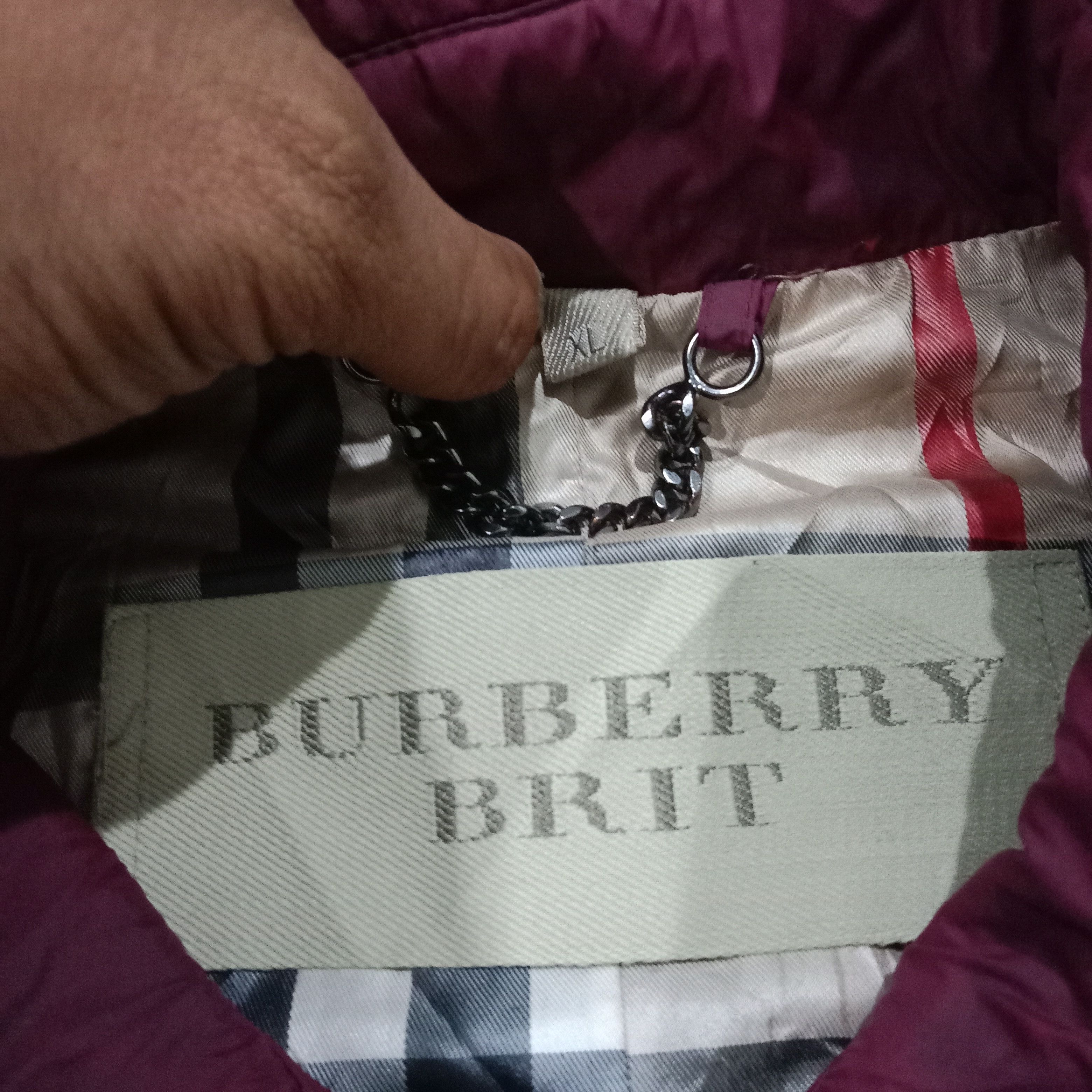 Burberry Burberry brit London jacket windbreaker full pattern purple Size XL / US 12-14 / IT 48-50 - 5 Thumbnail