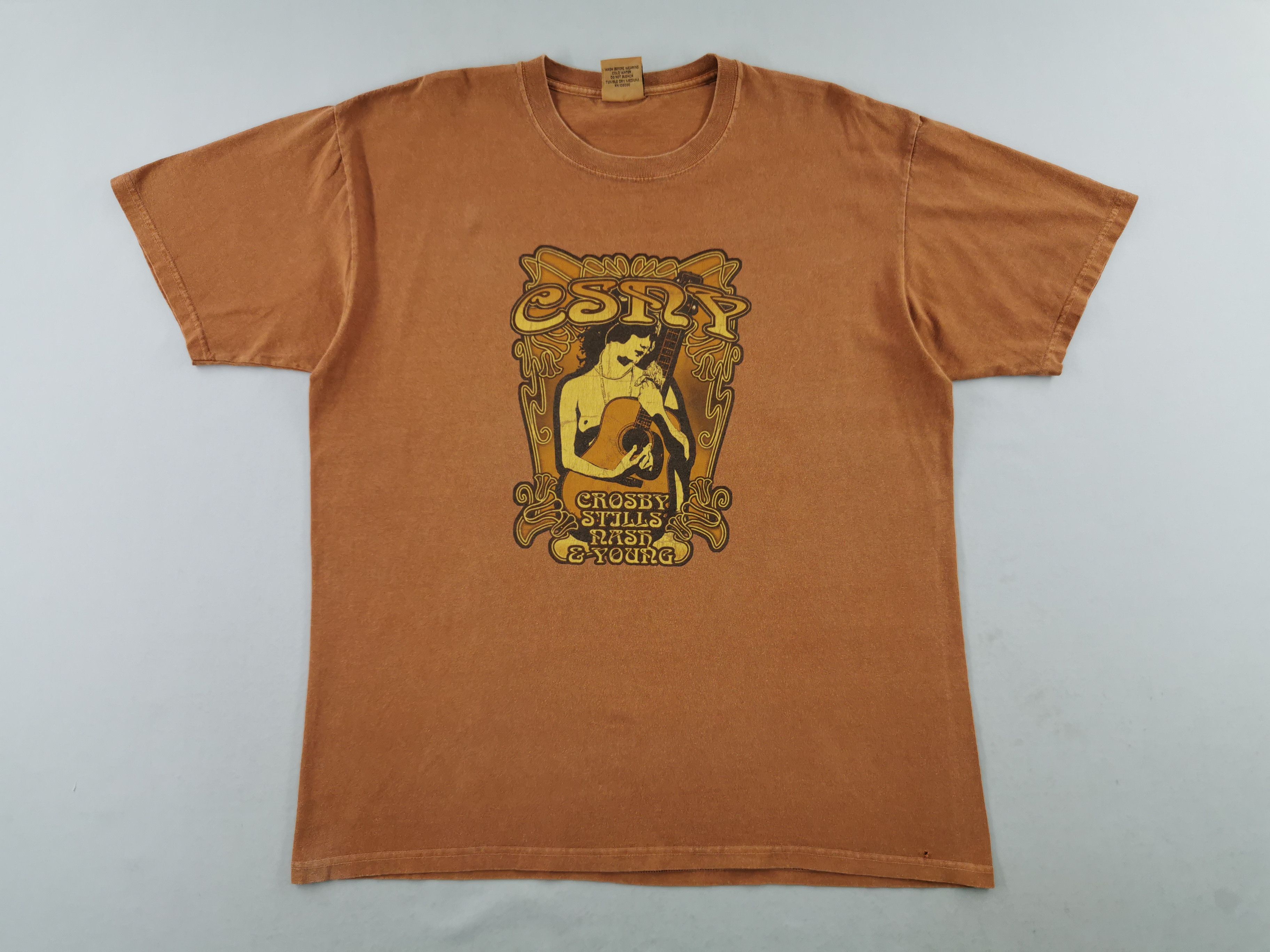 Band Tees Crosby, Stills, Nash, Young Freedom Of Speech 2006 Group Tee Size US M / EU 48-50 / 2 - 3 Thumbnail