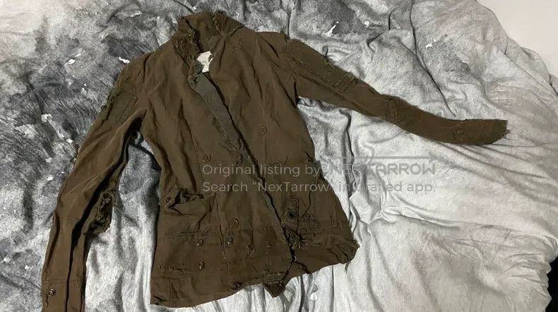 Greg Lauren Greg Lauren Early Tattered Cloth Jacket Size US M / EU 48-50 / 2 - 1 Thumbnail