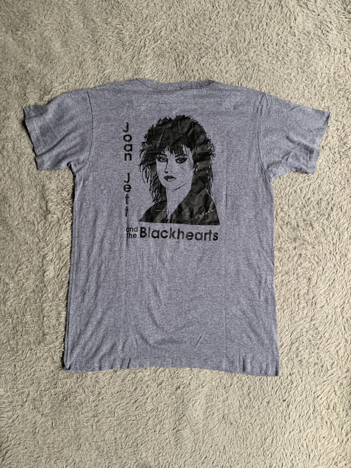 Band Tees Vintage 80s Joan Jett And the Blackhearts Tee Size US M / EU 48-50 / 2 - 8 Thumbnail