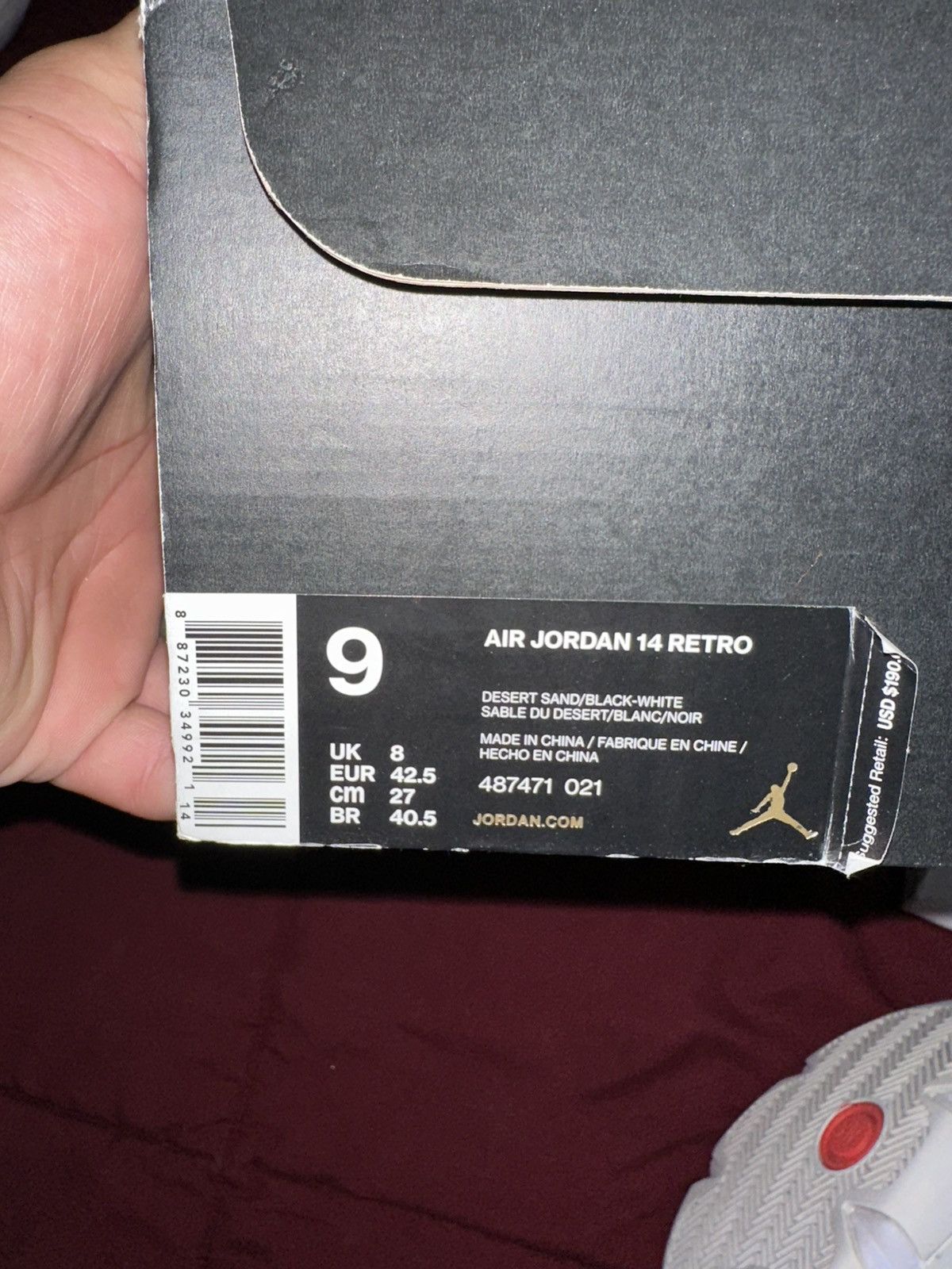 Jordan Brand Jordan 14 Desert sand 🦂 Size US 9 / EU 42 - 7 Thumbnail