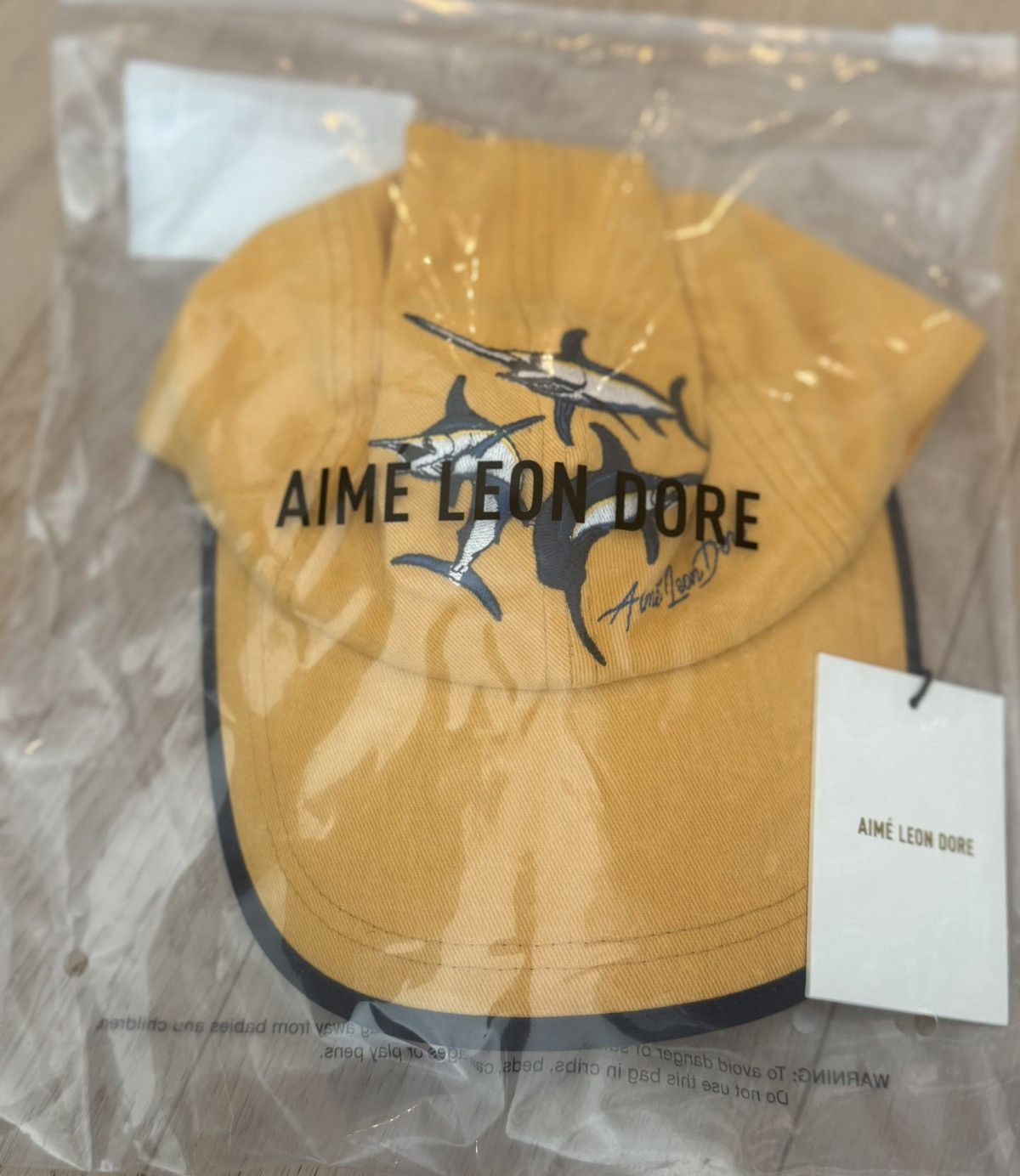 Aime Leon Dore ALD / Aime Souvenir Fishing Hat Yellow Size ONE SIZE - 4 Thumbnail