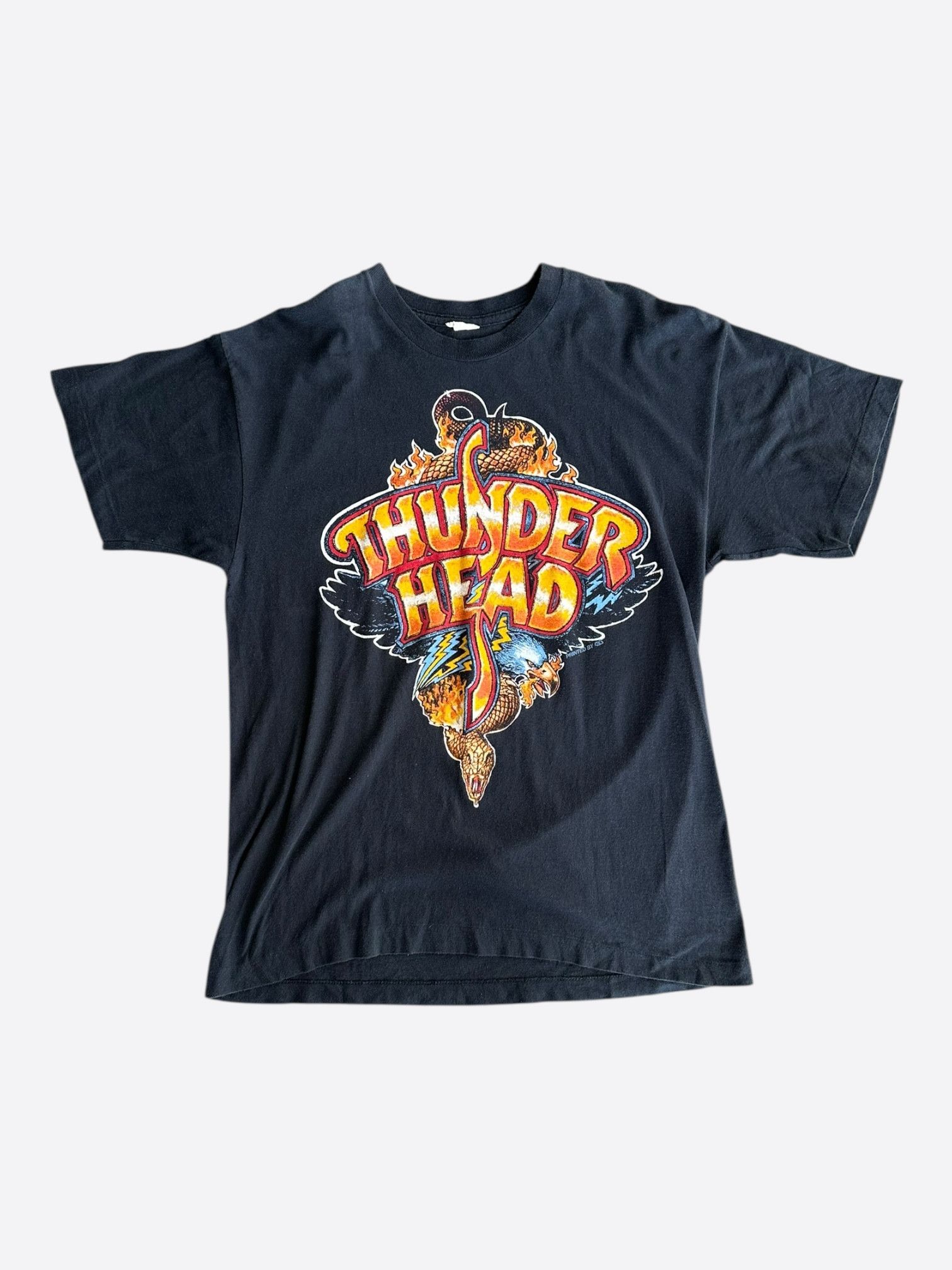 Vintage Vintage Black Thunderhead Killing With Style Graphic T-Shirt Size US L / EU 52-54 / 3 - 1 Thumbnail