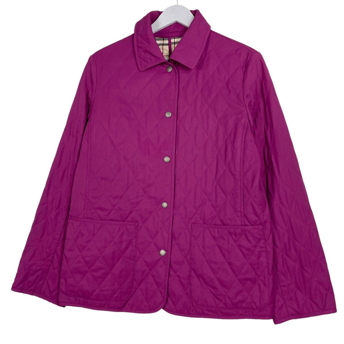 Burberry 💥BURBERRY LONDON QUILTED NOVA CHECK JACKET Size M / US 6-8 / IT 42-44 - 3 Thumbnail
