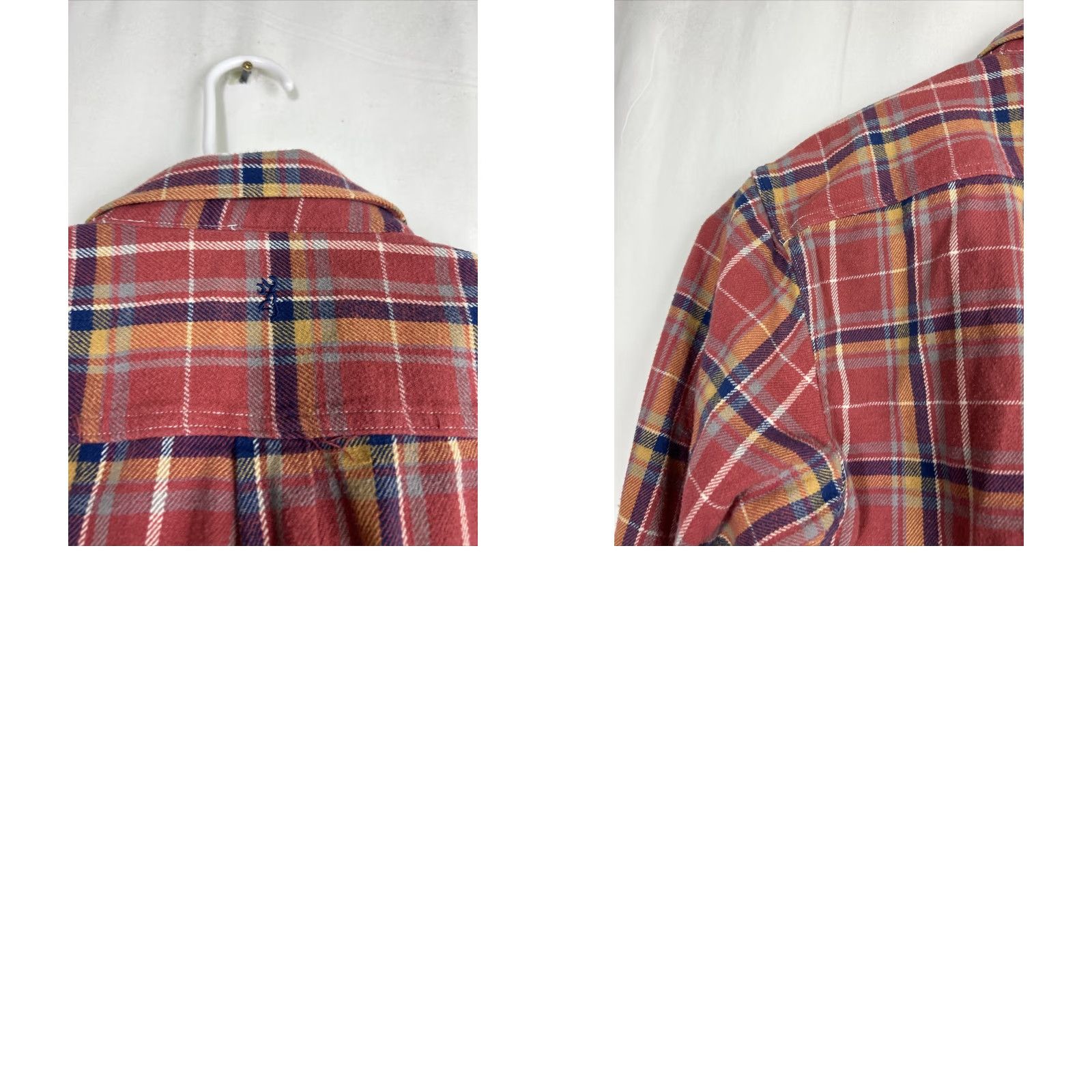 Vintage Browning Button-Up Plaid Flannel Shirt Womens 2XL Pink Blue Casual Size XXL / US 16-18 / IT 52-54 - 9 Thumbnail