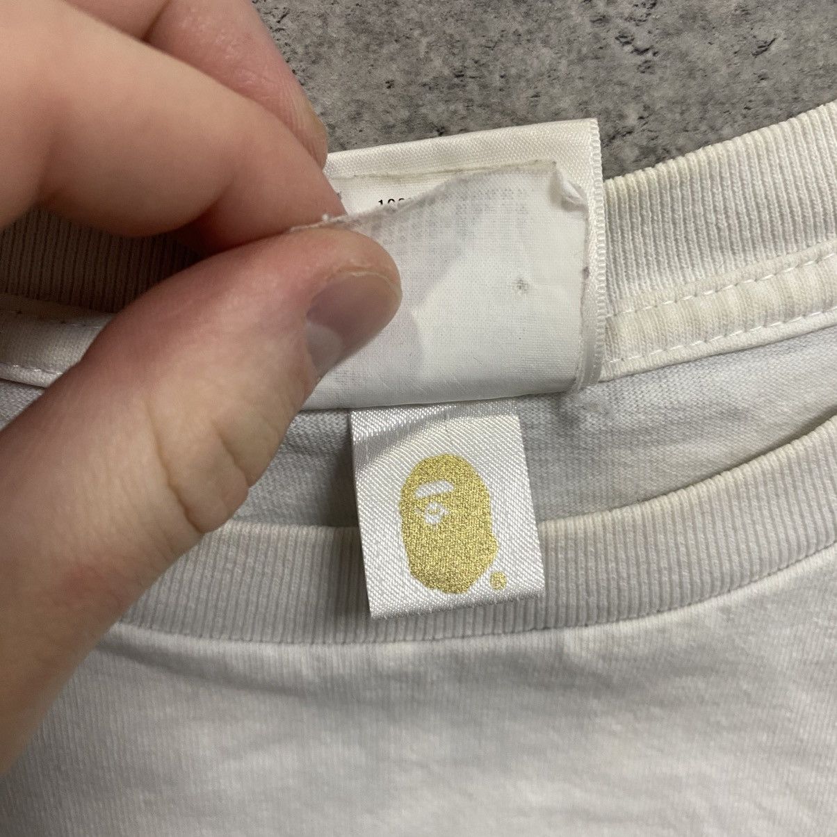 Bape A Bathing Ape Bape T-shirt Big Head Size US XL / EU 56 / 4 - 13 Thumbnail