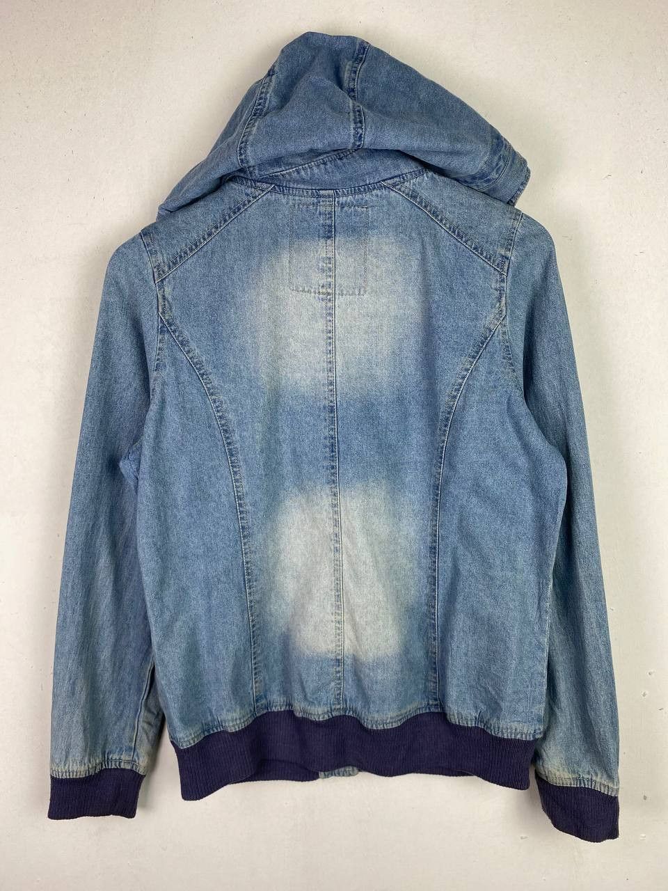 Japanese Brand vintage japanese brands denim hoody nice design Size US M / EU 48-50 / 2 - 10 Thumbnail