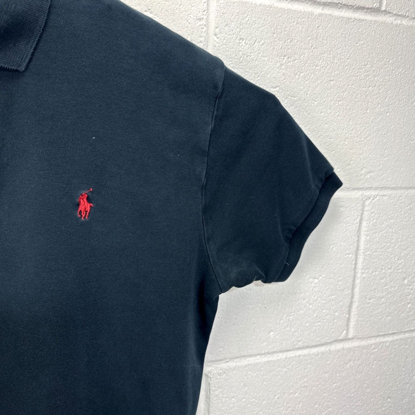 Polo Ralph Lauren VINTAGE Polo Ralph Lauren Polo Shirt Men’s M Black Red Pony Short Sleeve Size US M / EU 48-50 / 2 - 6 Thumbnail
