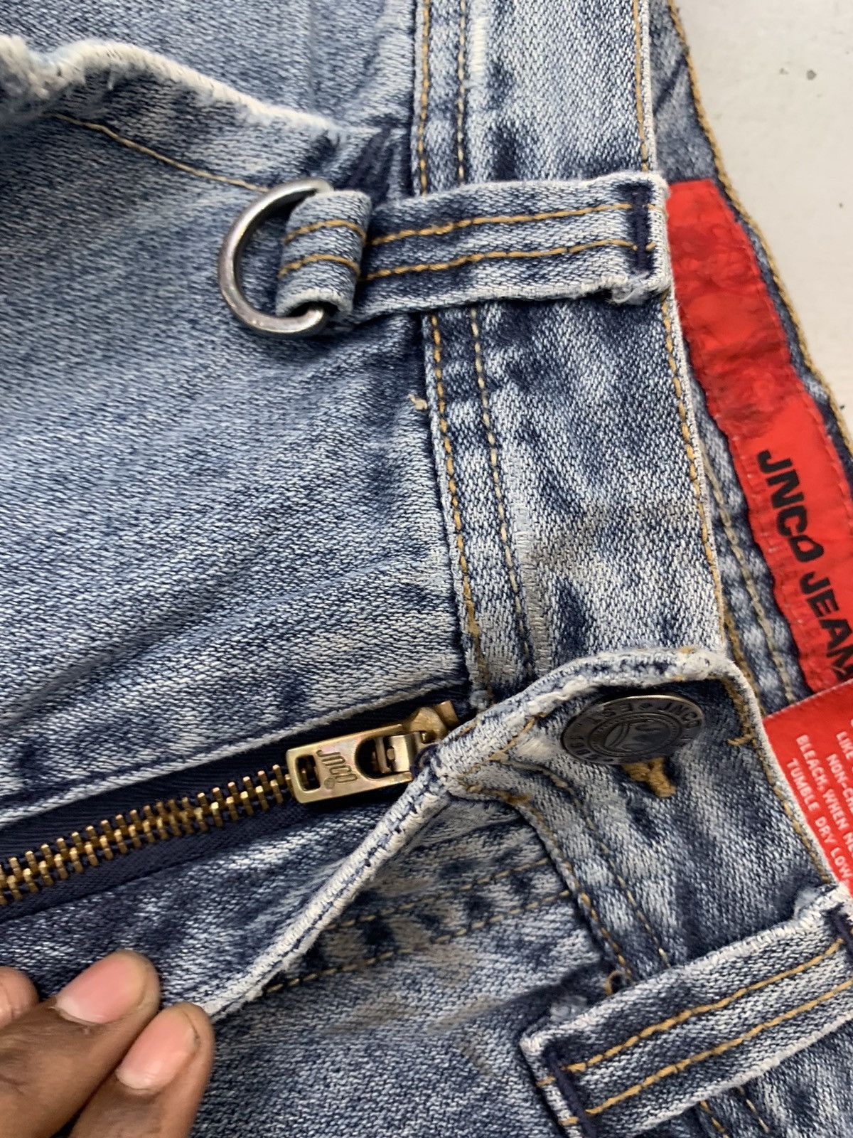 JNCO Vintage jnco crown baggy denim Size US 30 / EU 46 - 7 Thumbnail