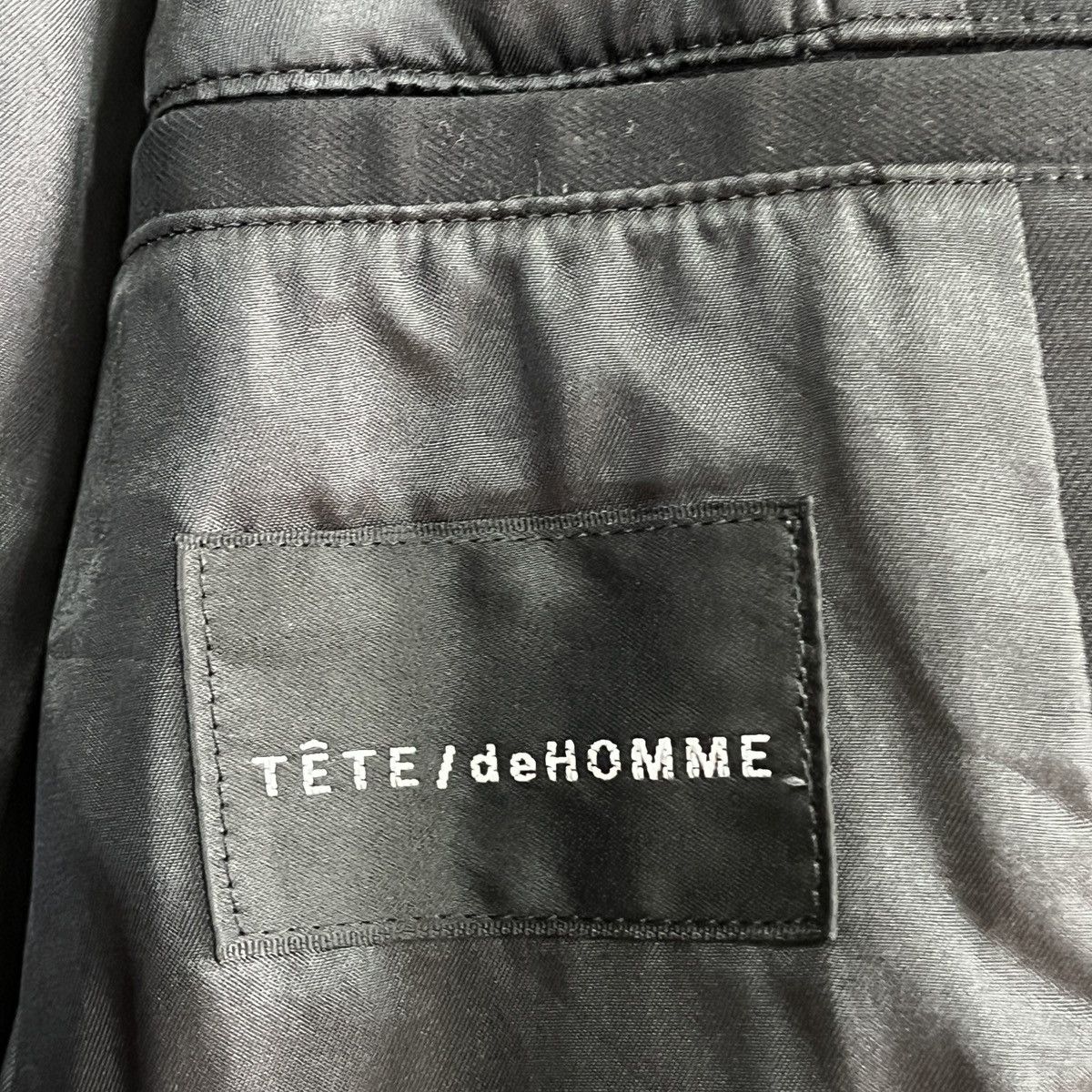 Issey Miyake × Tete Homme Tete Homme Issey Miyake Long Coat Jacket Size US M / EU 48-50 / 2 - 16 Thumbnail