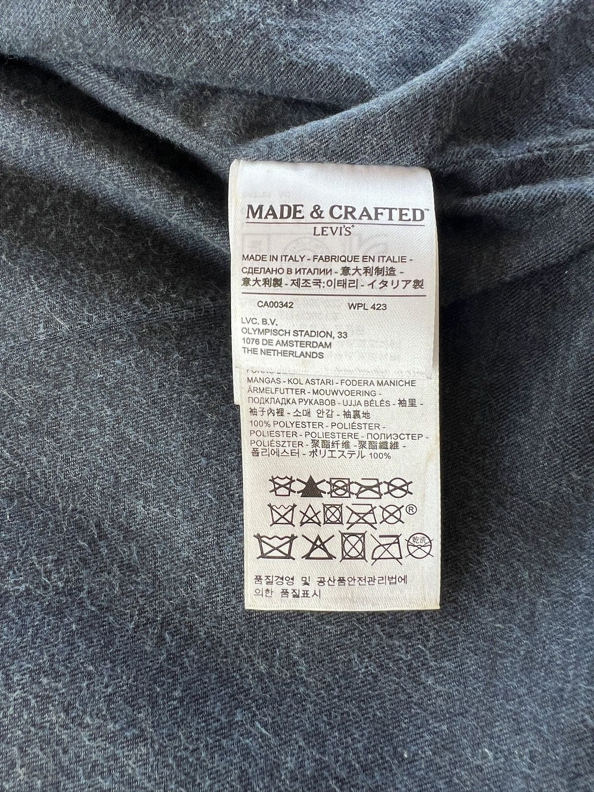 Levi's × Levi's Made & Crafted × Levi's Vintage Clothing Levi's Made & Crafted Perfecto Leather Jacket Size US M / EU 48-50 / 2 - 9 Thumbnail