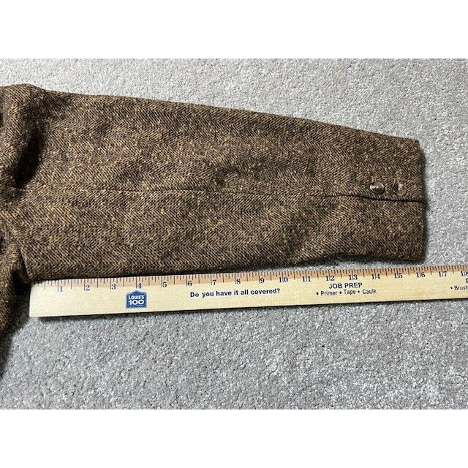 Old Navy Old Navy Blazer Womens L Petite Tweed Single Breasted Wool Size L / US 10 / IT 46 - 5 Thumbnail
