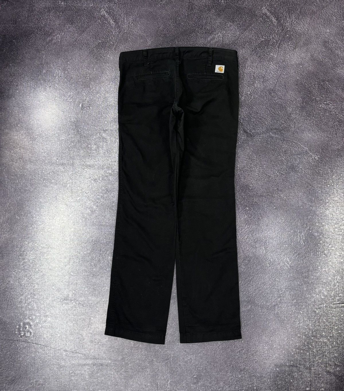Carhartt Vintage Carhartt Y2K Straight Fit Black Skate Chino Pants Size US 29 - 1 Thumbnail