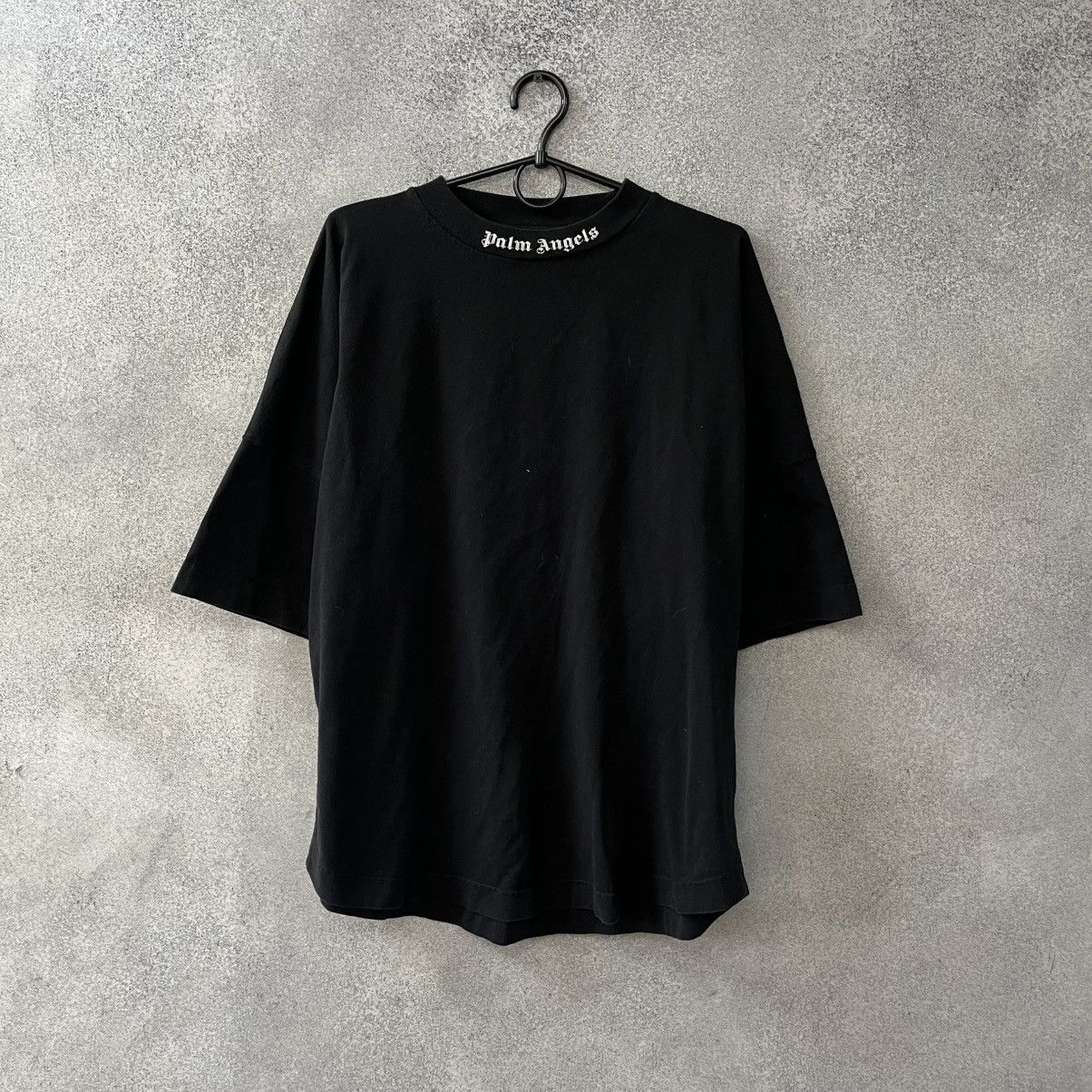 Palm Angels Palm Angels black Big logo oversize t-shirt tee Size US S / EU 44-46 / 1 - 6 Thumbnail
