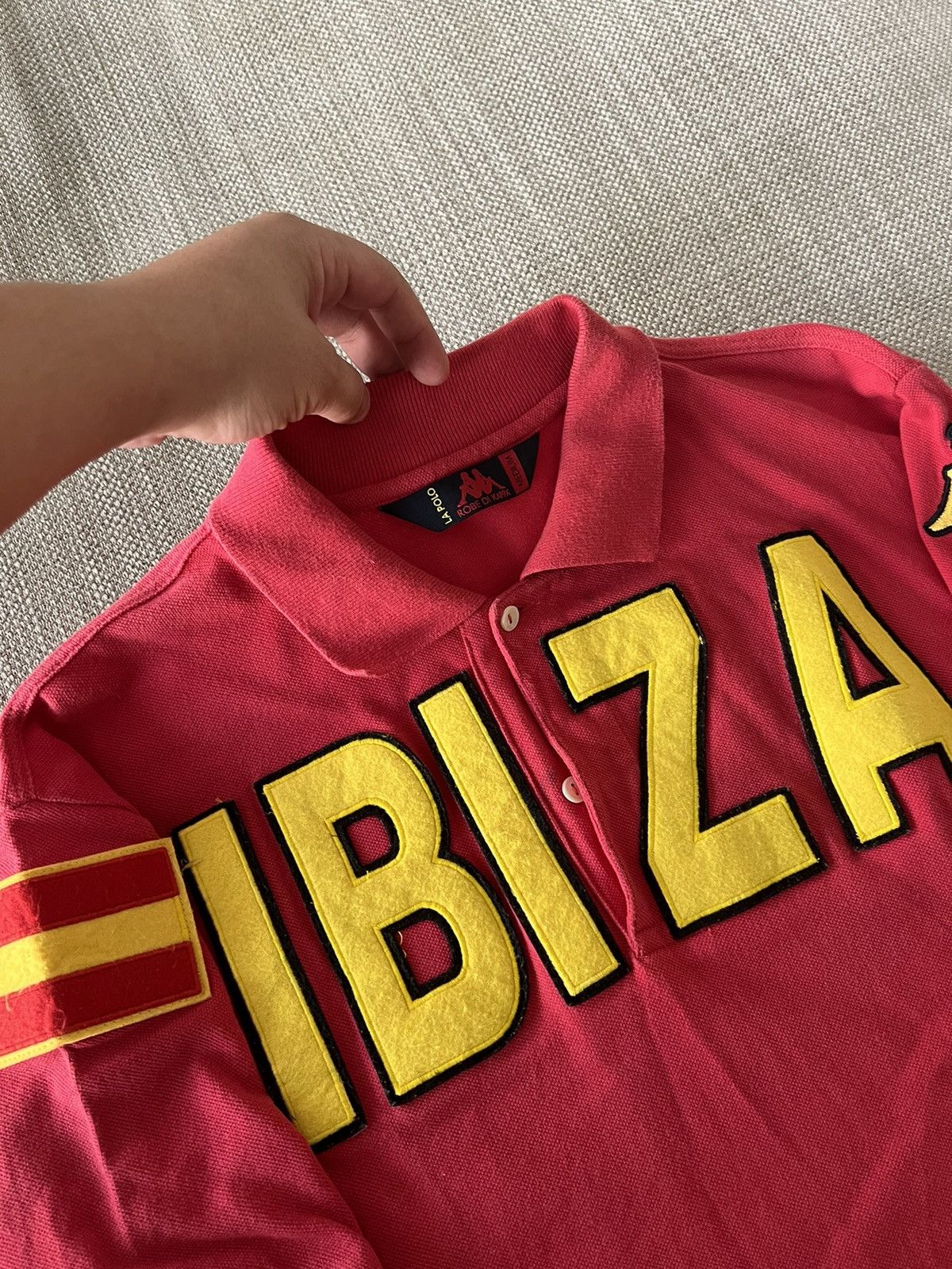 Kappa × Vintage Vintage 💥 Kappa Ibiza Polo T-Shirt Spain style Ralph Size US M / EU 48-50 / 2 - 6 Thumbnail