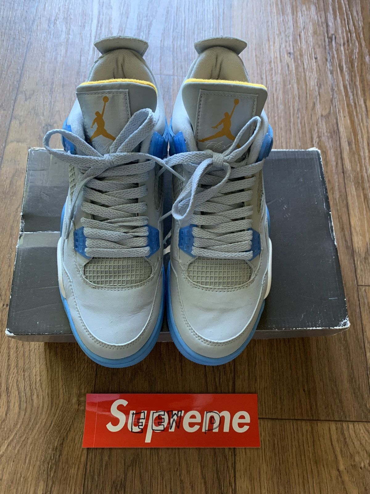 Jordan Brand Jordan 4 Mist Blue (2006) Size US 8 / EU 41 - 2 Thumbnail