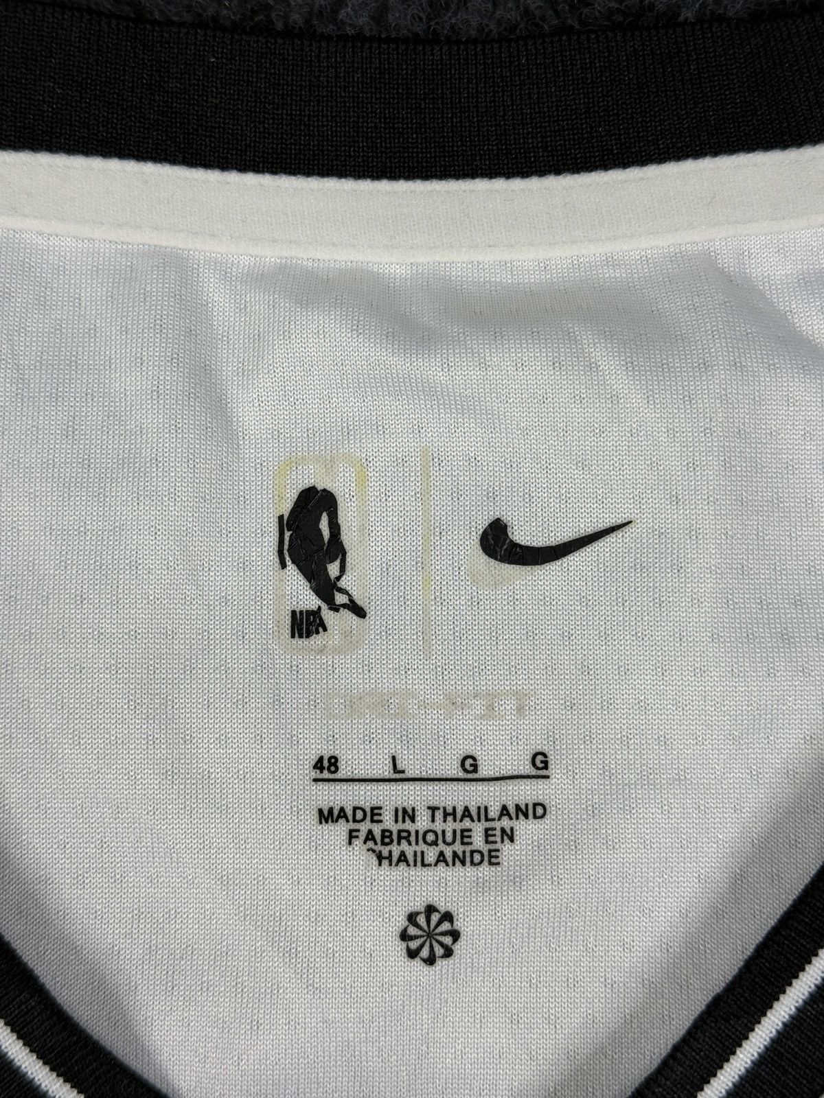 Brooklyn Clothing × NBA × Nike Nike NBA Brooklyn Nets Kyrie Irving 11 Fan Edition Jersey Size US L / EU 52-54 / 3 - 4 Thumbnail