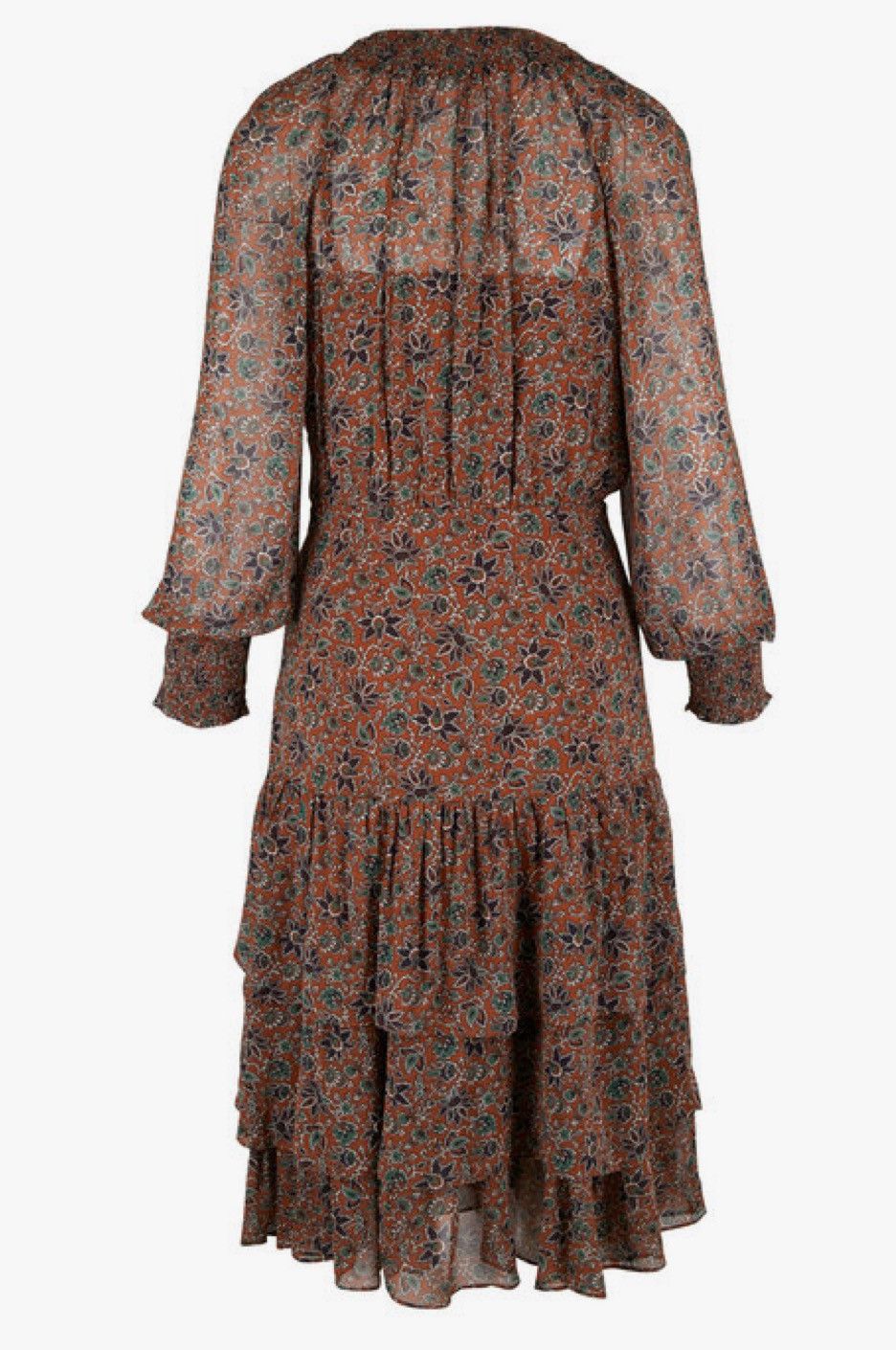 Veronica Beard VERONICA BEARD TUNIS FLORAL AND PAISLEY PRINT MIDI DRESS Size L / US 10 / IT 46 - 6 Thumbnail