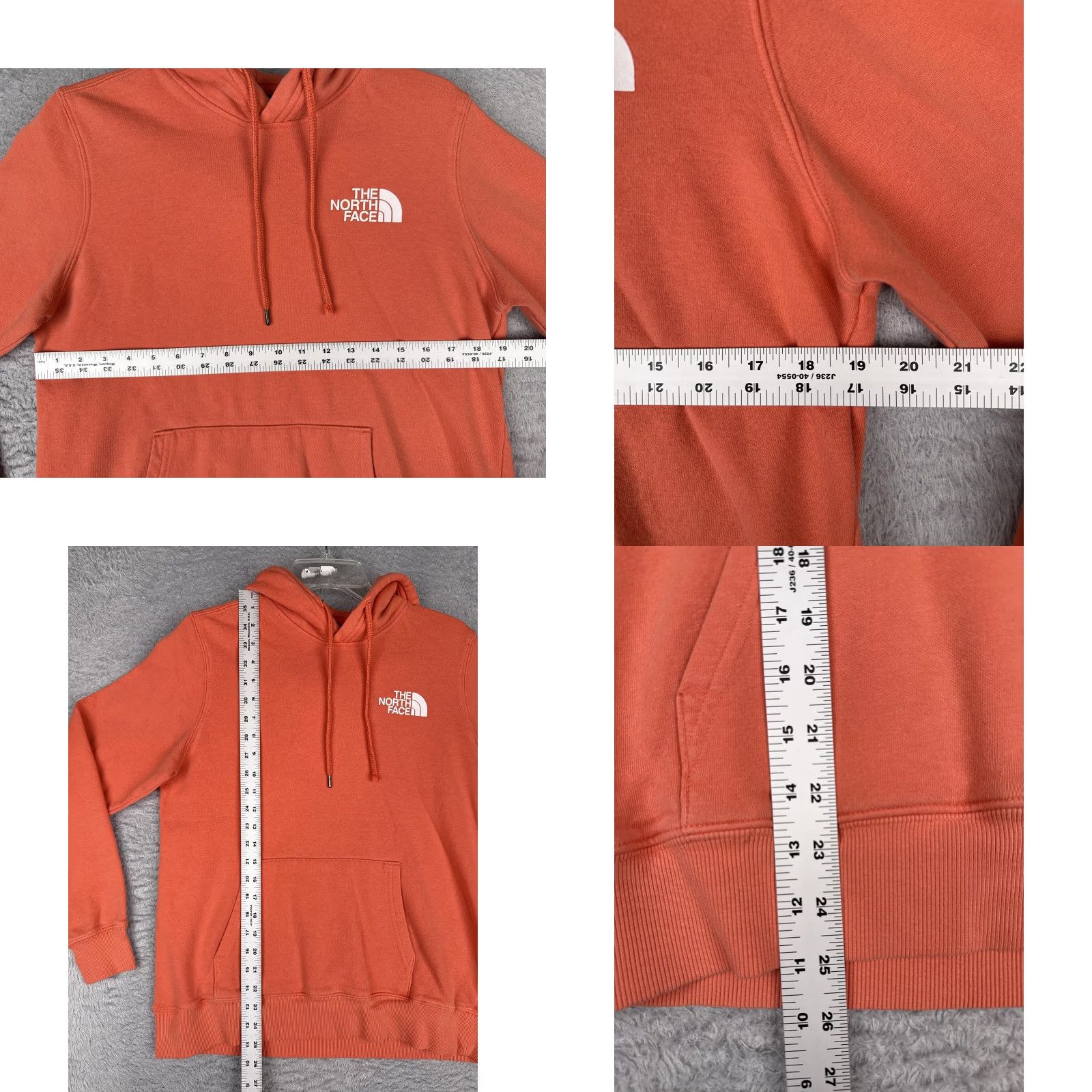 The North Face The North Face Hoodie Womens M Orange Never Stop Exploring Pullover Jersey Shirt Size M / US 6-8 / IT 42-44 - 8 Thumbnail