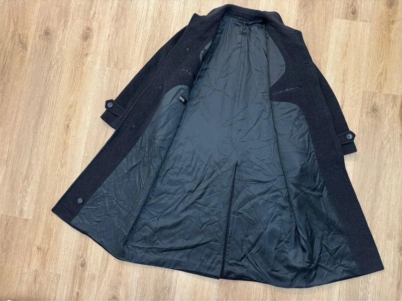 Hugo Boss Hugo Boss Bertone Wool Black Long Coat Oversize size L Size US L / EU 52-54 / 3 - 3 Thumbnail