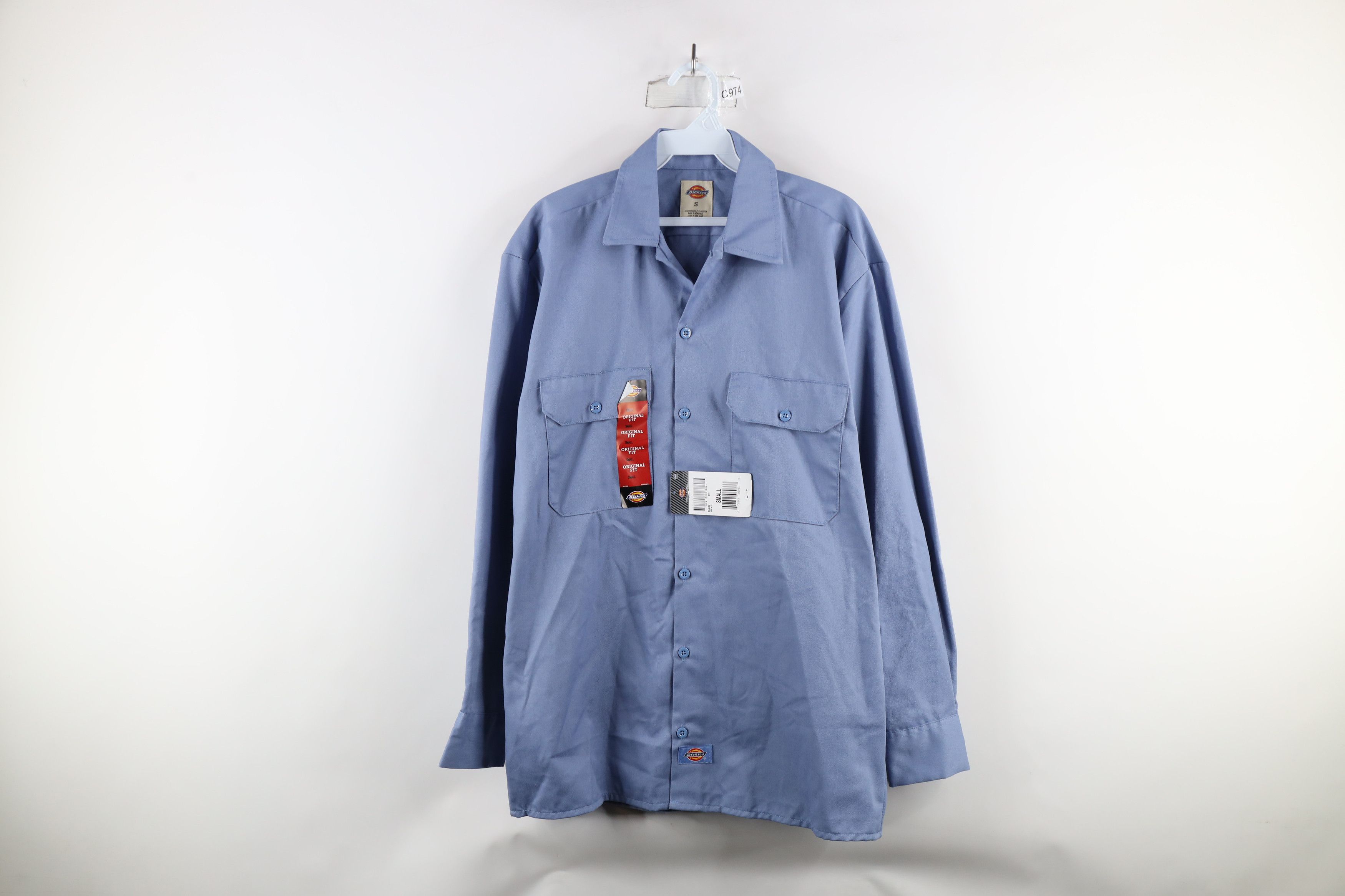 Dickies × Vintage Deadstock Vintage Dickies Out Original Fit Work Button Shirt Size US S / EU 44-46 / 1 - 1 Thumbnail