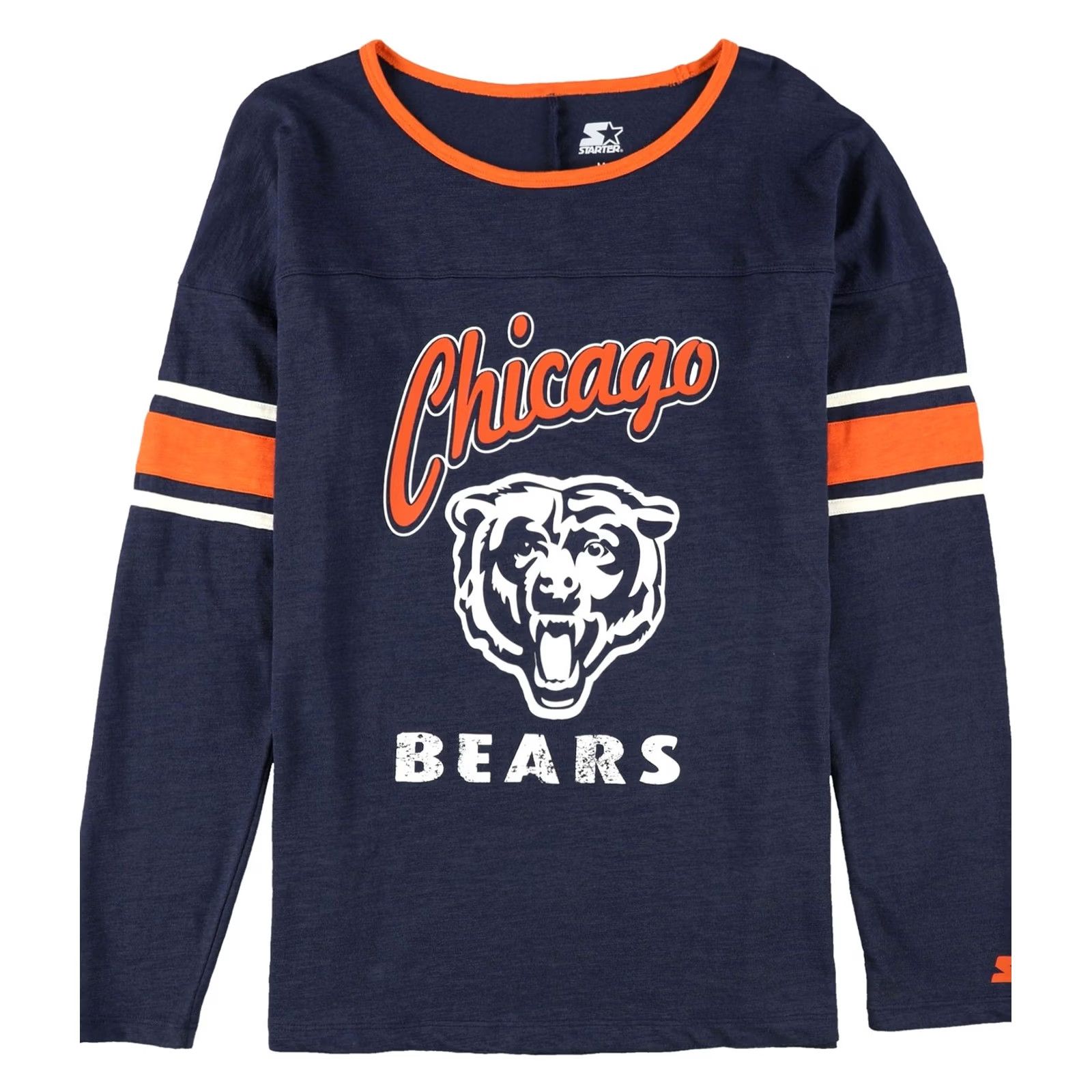 Starter VINTAGE STARTER Womens Chicago Bears Graphic T-Shirt bea M Size M / US 6-8 / IT 42-44 - 2 Thumbnail