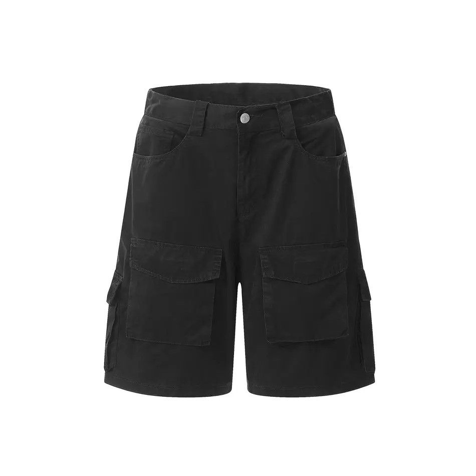 Japanese Brand × Jean Retro loose pocket high street denim shorts Size US 32 / EU 48 - 4 Thumbnail